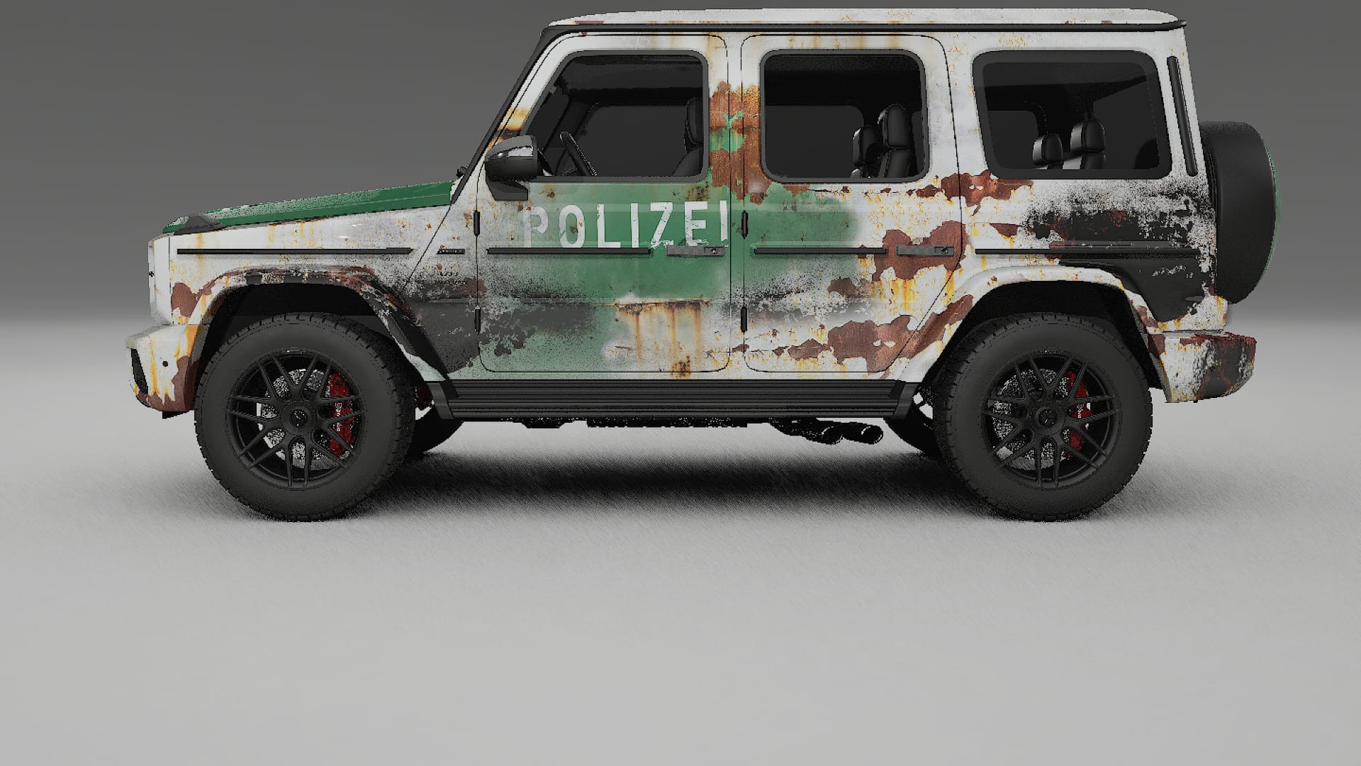 Mercedes G63 AMG W463A COBRA 11 – Designový Wrap PPF Fólie na auto - tisknutelný polyuretan