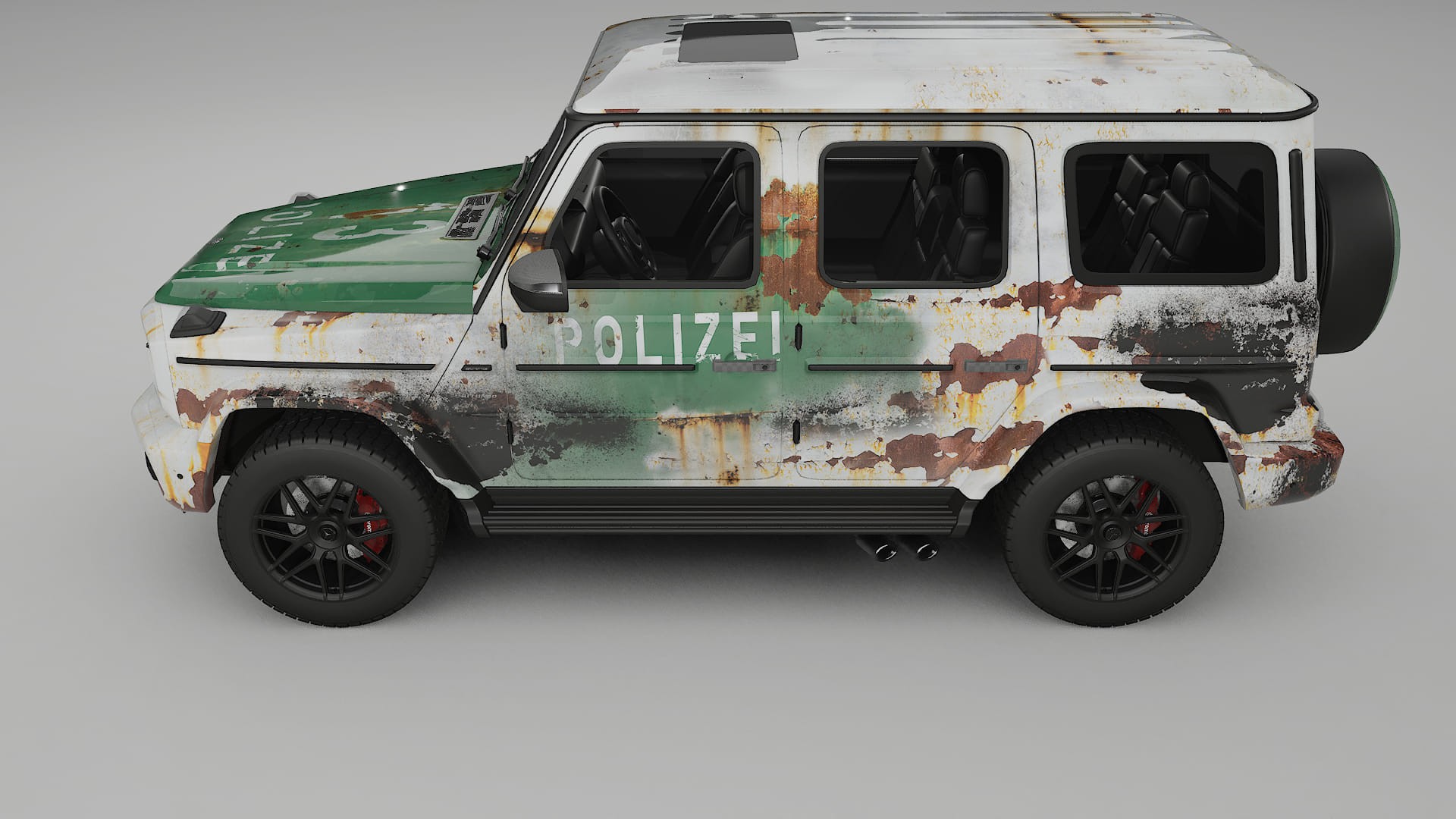 Mercedes G63 AMG W463A COBRA 11 – Designový Wrap PPF Fólie na auto - tisknutelný polyuretan