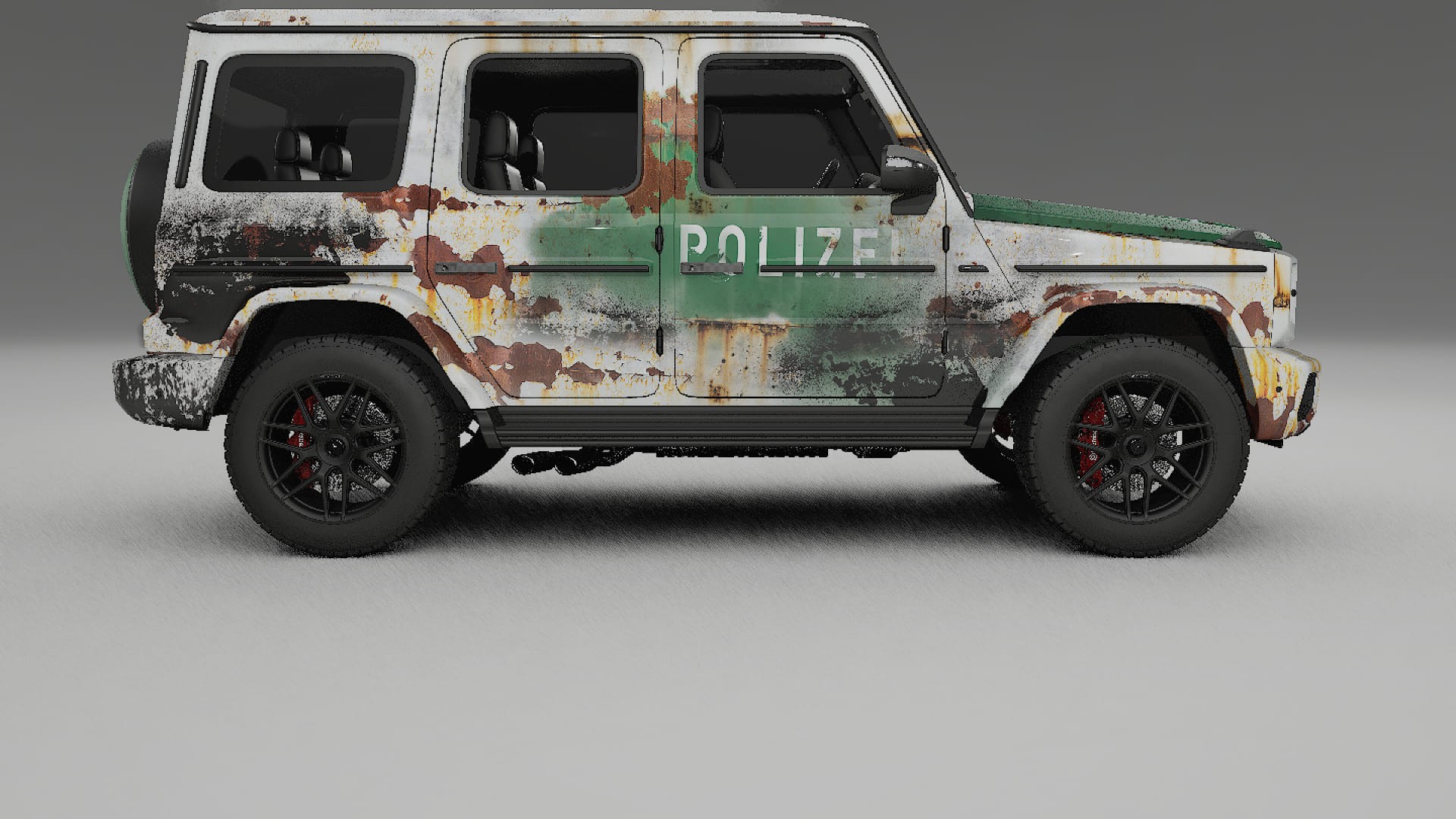 Mercedes G63 AMG W463A COBRA 11 – Designový Wrap PPF Fólie na auto - tisknutelný polyuretan
