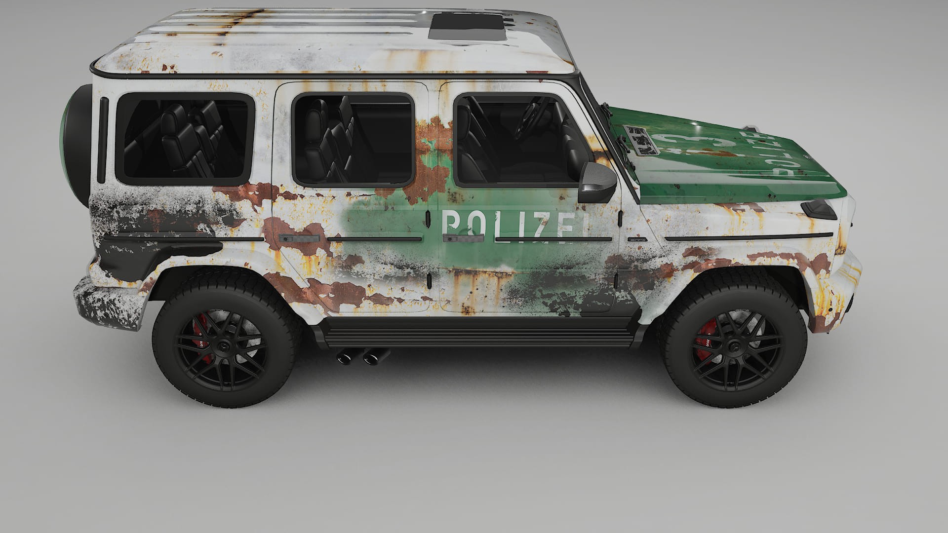 Mercedes G63 AMG W463A COBRA 11 – Designový Wrap PPF Fólie na auto - tisknutelný polyuretan