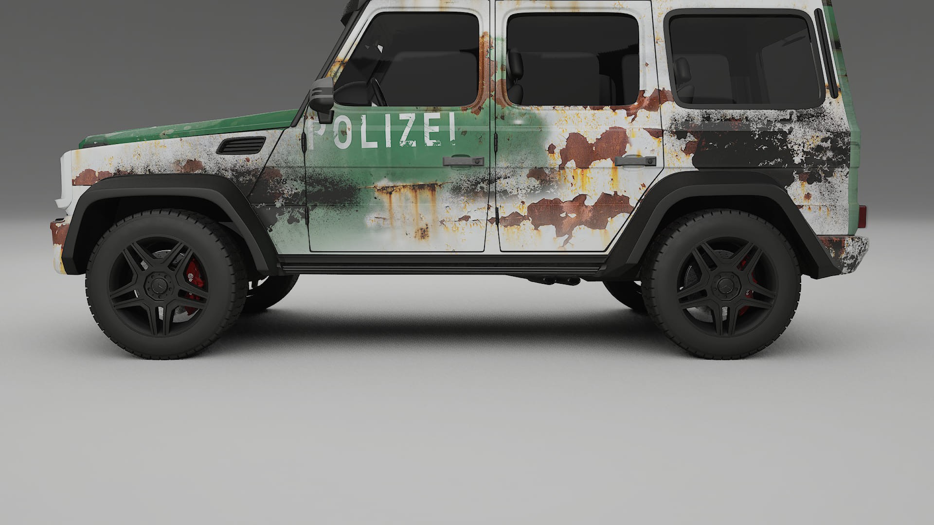 Mercedes G-class 4x4 W463 COBRA 11 – Designový Wrap PPF Fólie na auto - tisknutelný polyuretan