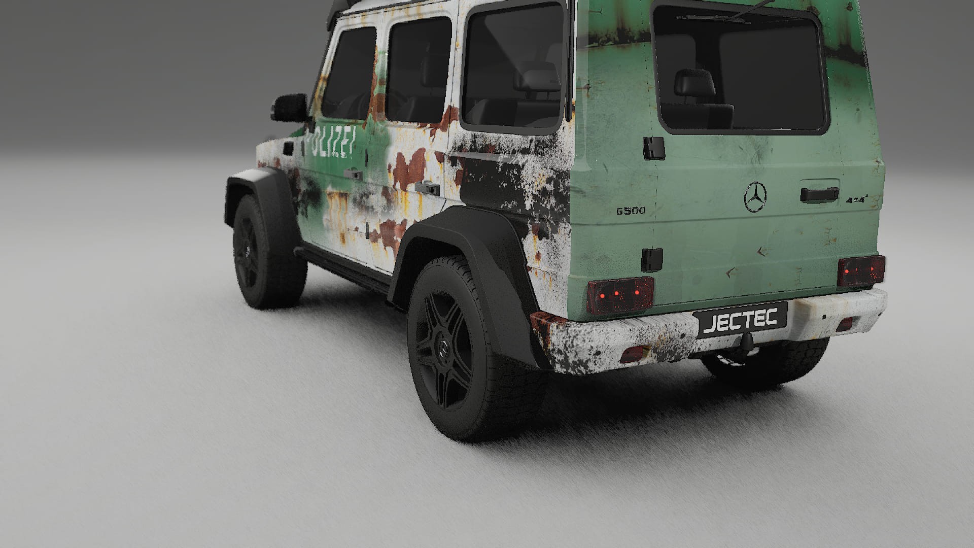 Mercedes G-class 4x4 W463 COBRA 11 – Designový Wrap PPF Fólie na auto - tisknutelný polyuretan