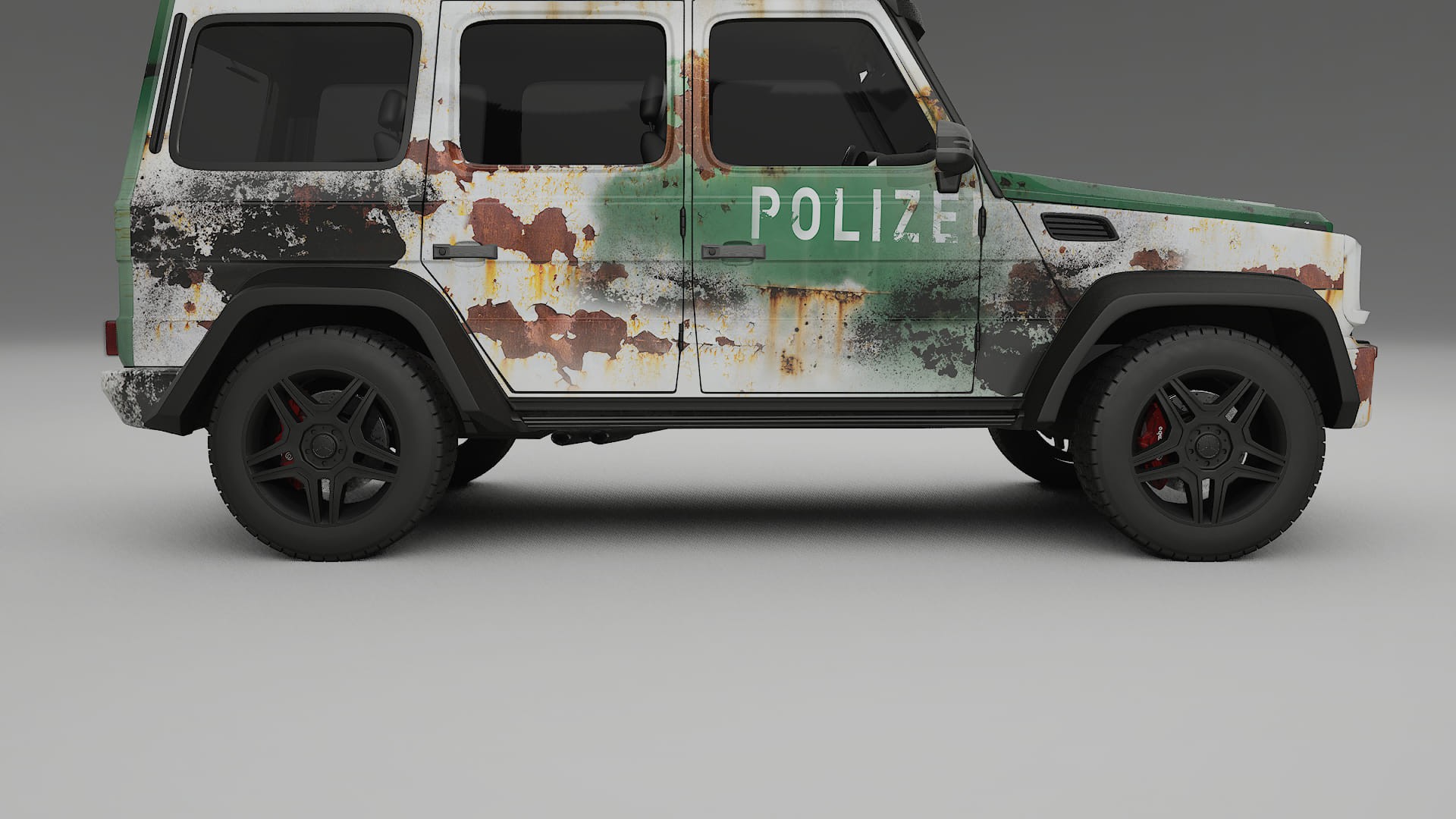 Mercedes G-class 4x4 W463 COBRA 11 – Designový Wrap PPF Fólie na auto - tisknutelný polyuretan