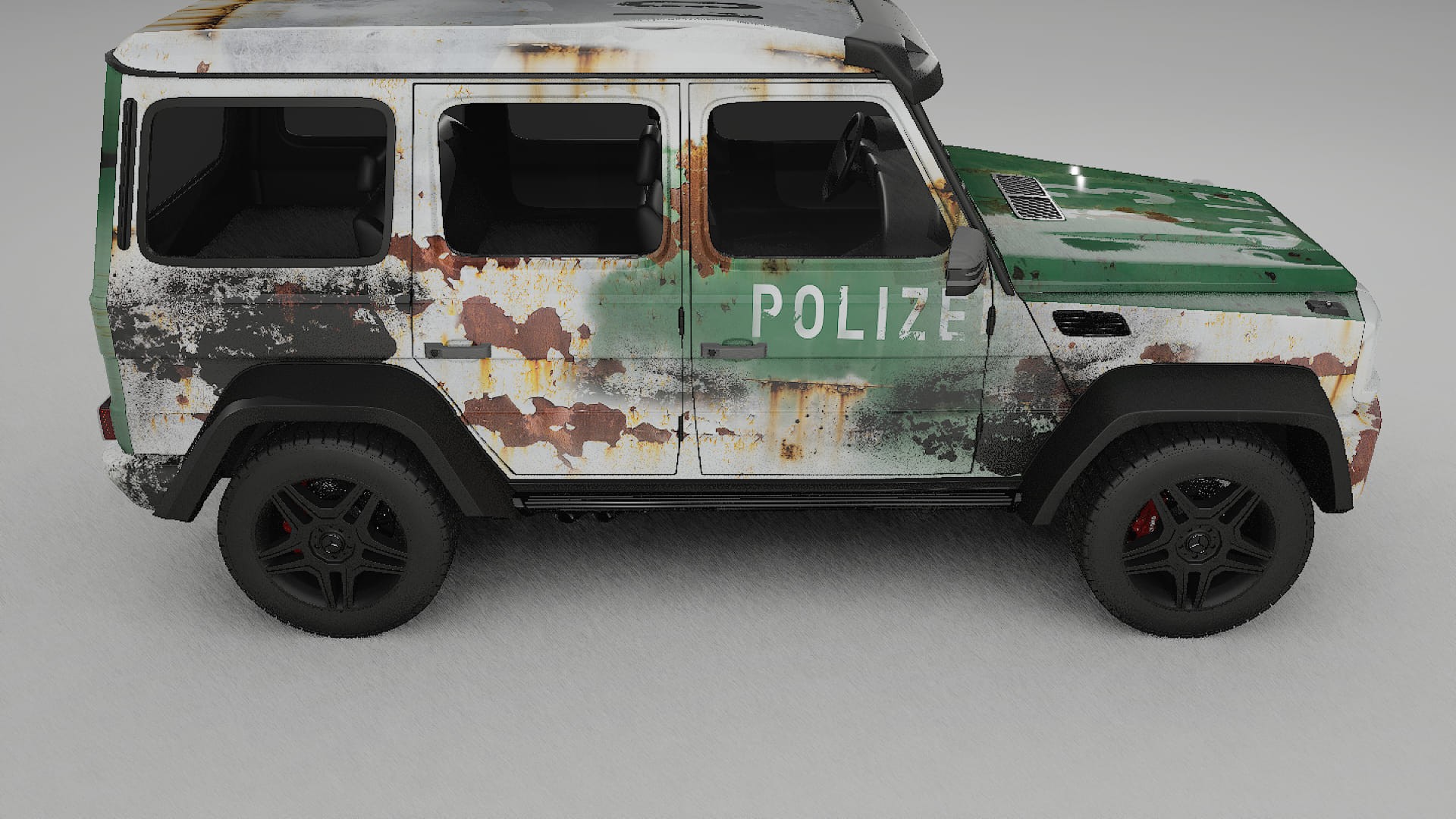 Mercedes G-class 4x4 W463 COBRA 11 – Designový Wrap PPF Fólie na auto - tisknutelný polyuretan