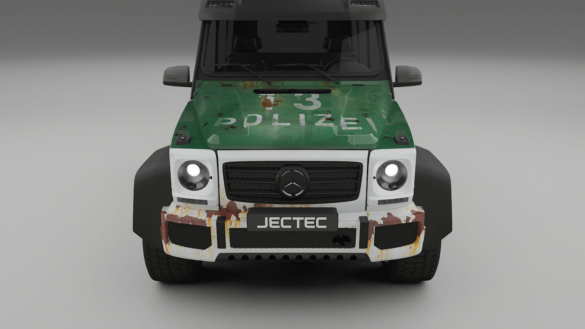 Mercedes G-class 4x4 W463 COBRA 11 – Designový Wrap PPF Fólie na auto - tisknutelný polyuretan