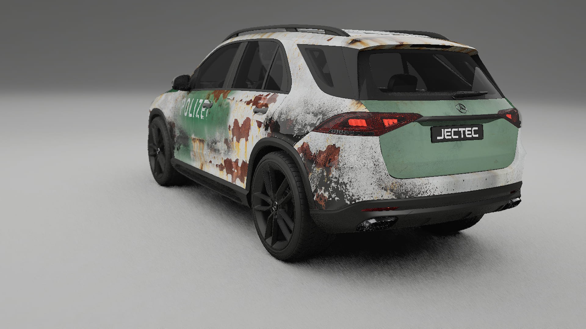 Mercedes GLE W167 COBRA 11 – Designový Wrap PPF Fólie na auto - tisknutelný polyuretan