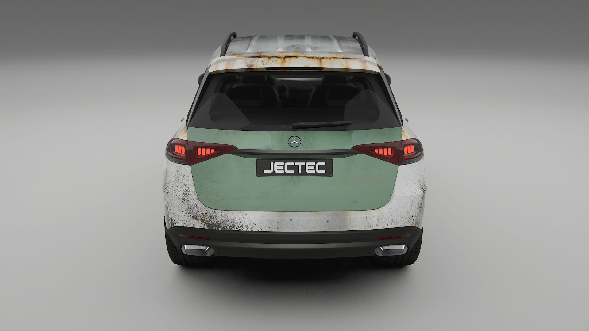 Mercedes GLE W167 COBRA 11 – Designový Wrap PPF Fólie na auto - tisknutelný polyuretan