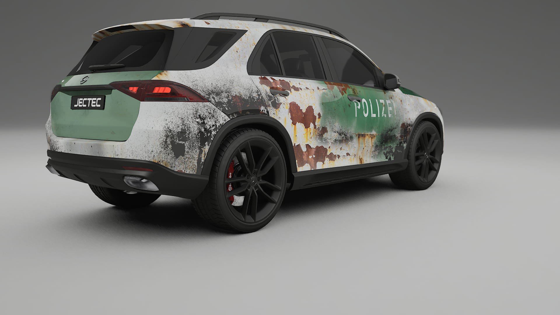 Mercedes GLE W167 COBRA 11 – Designový Wrap PPF Fólie na auto - tisknutelný polyuretan