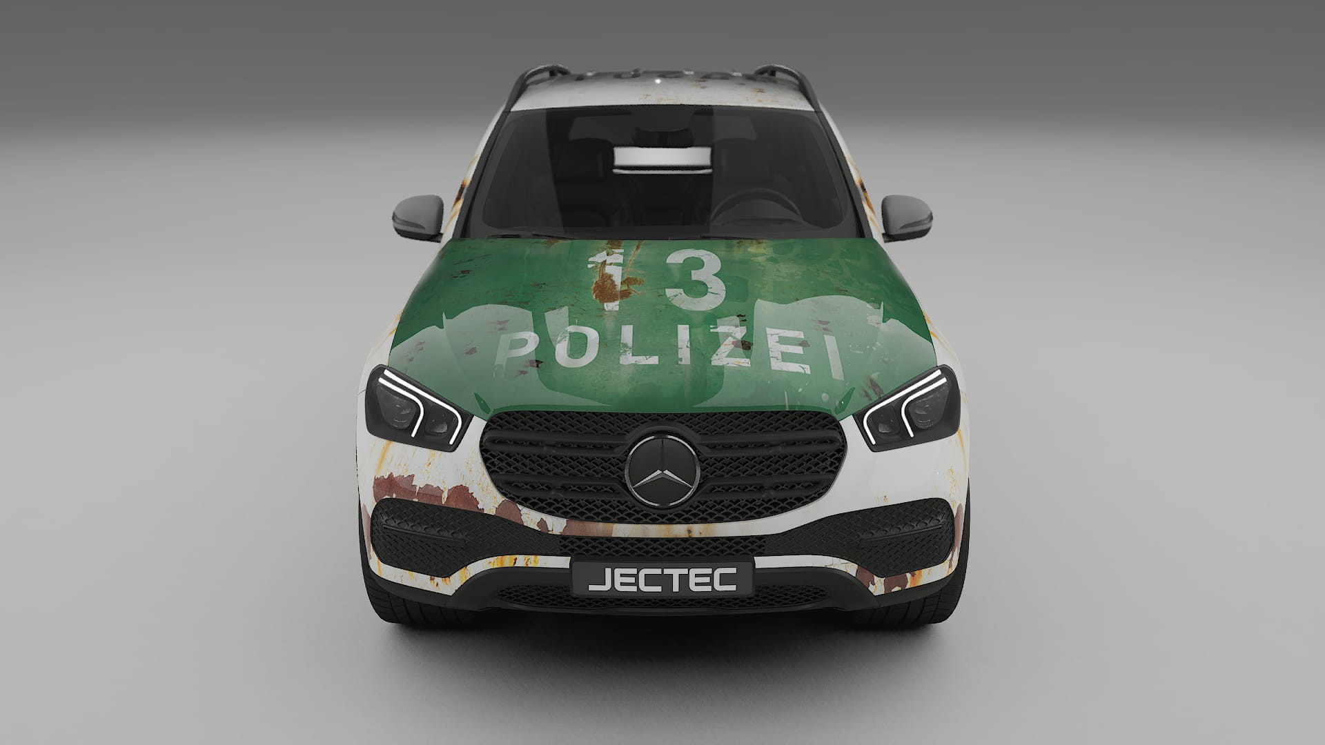 Mercedes GLE W167 COBRA 11 – Designový Wrap PPF Fólie na auto - tisknutelný polyuretan