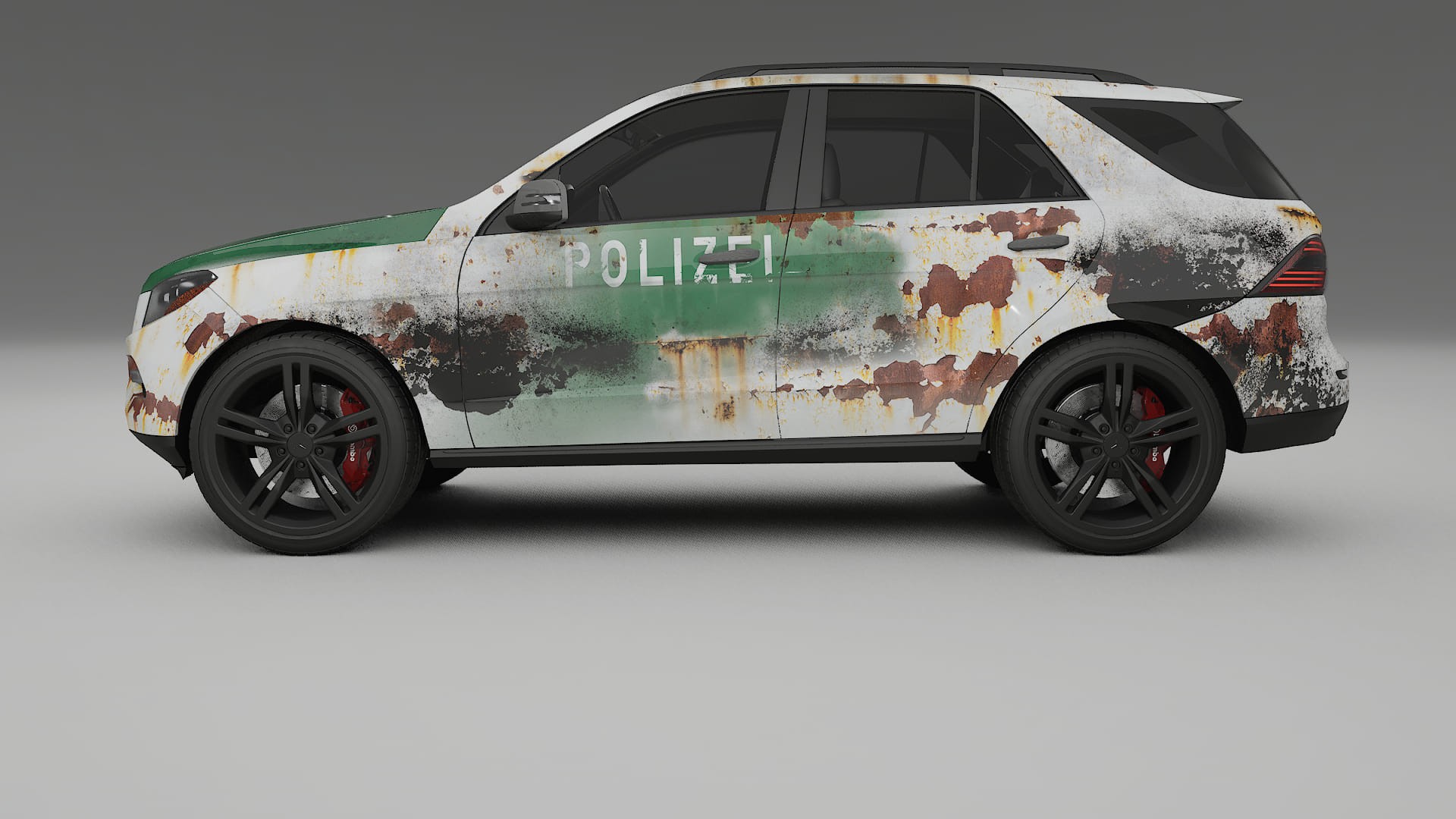 Mercedes M-class W166 COBRA 11 – Designový Wrap PPF Fólie na auto - tisknutelný polyuretan