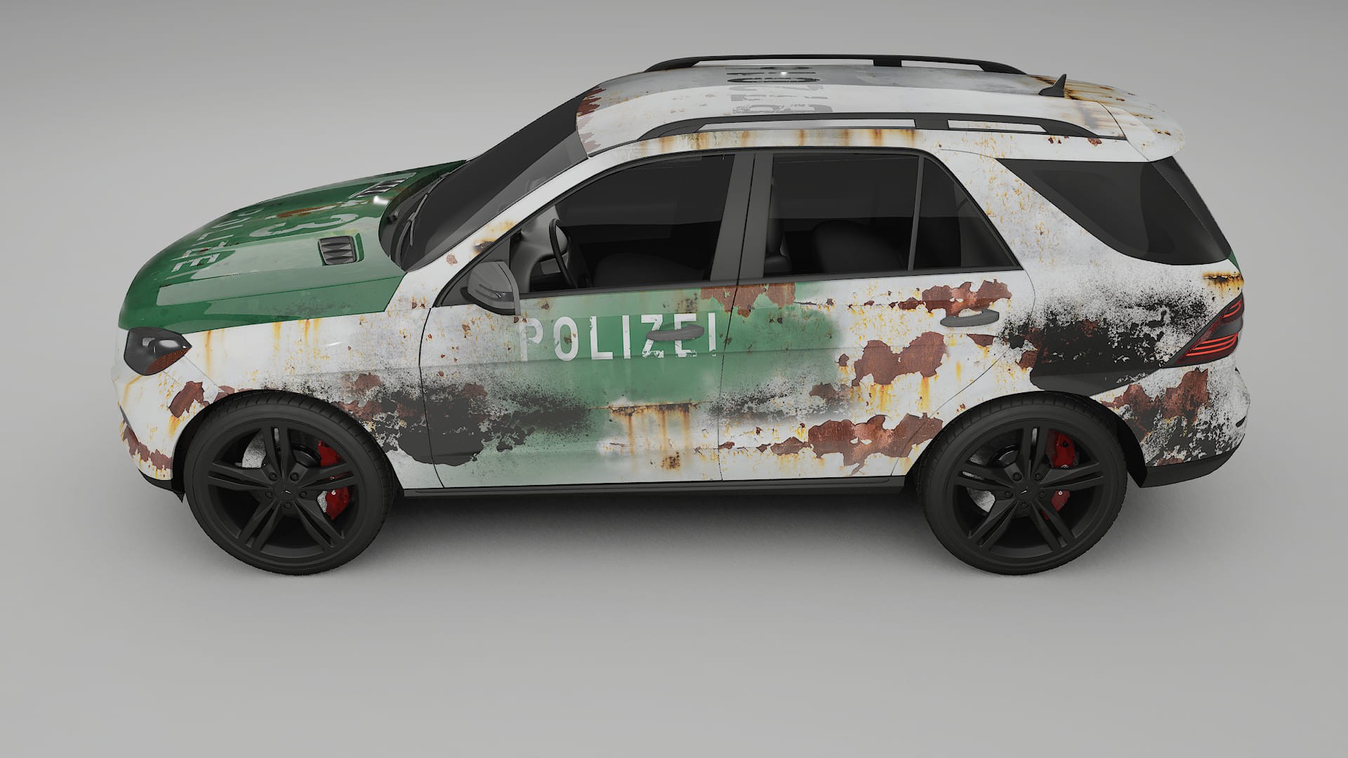 Mercedes M-class W166 COBRA 11 – Designový Wrap PPF Fólie na auto - tisknutelný polyuretan