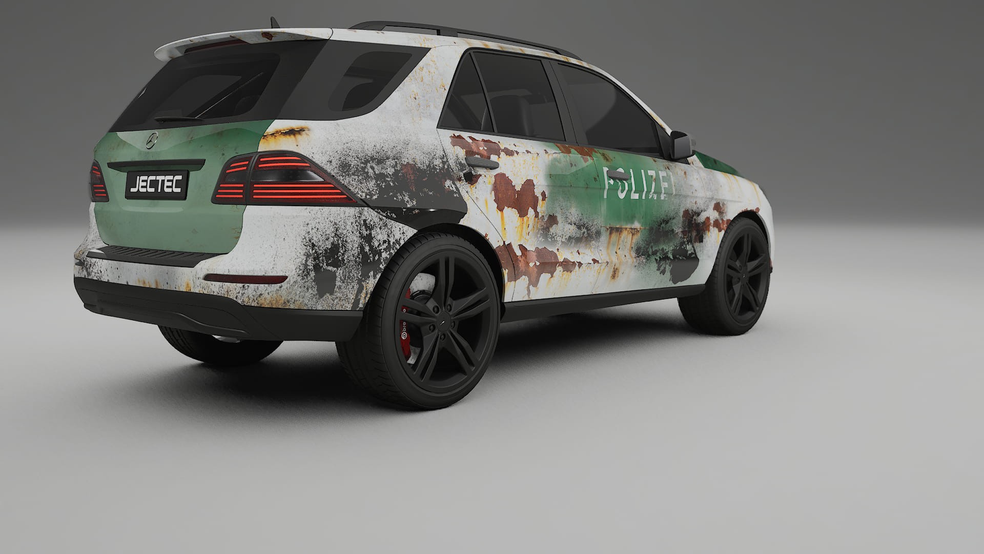 Mercedes M-class W166 COBRA 11 – Designový Wrap PPF Fólie na auto - tisknutelný polyuretan