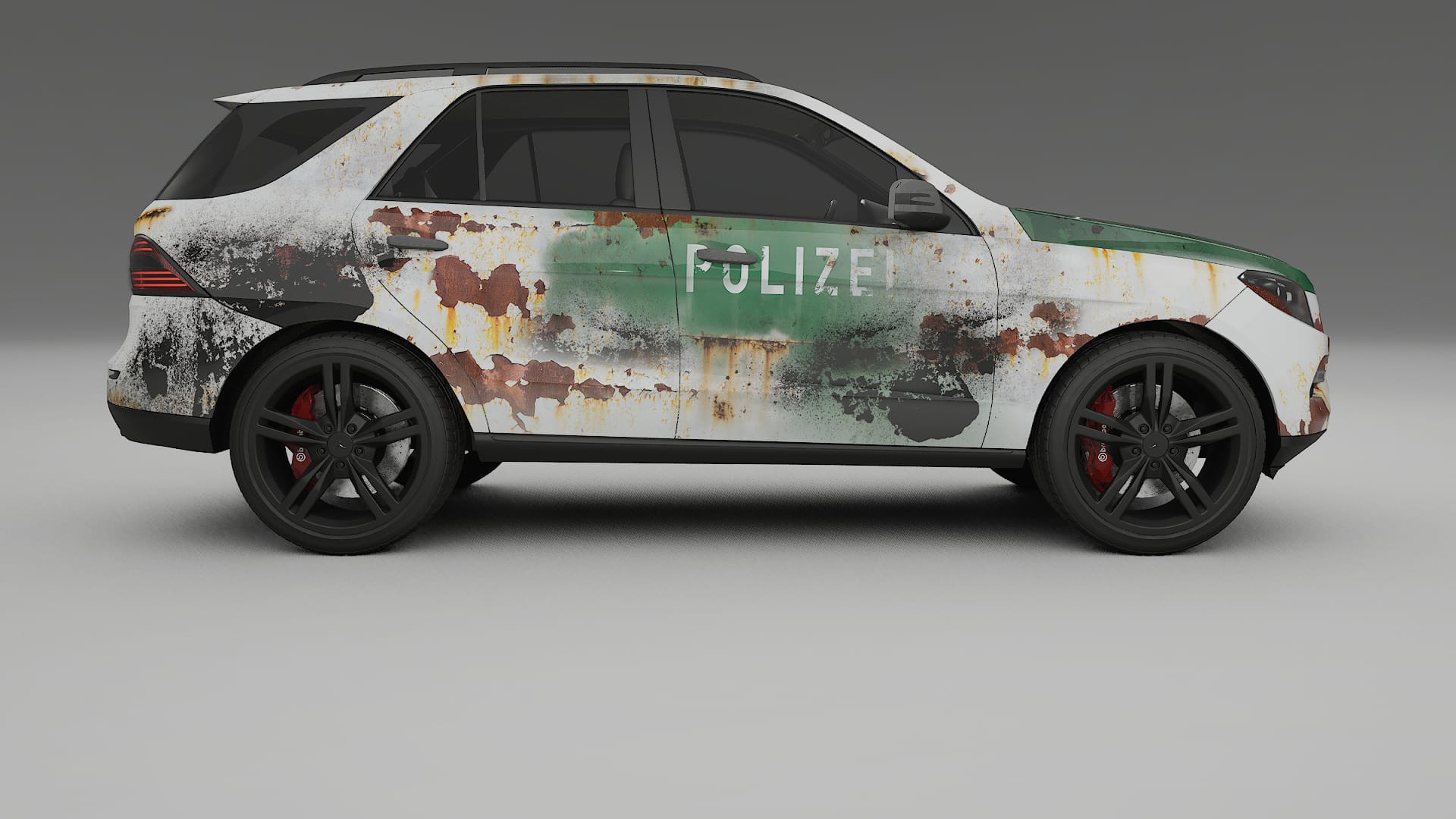 Mercedes M-class W166 COBRA 11 – Designový Wrap PPF Fólie na auto - tisknutelný polyuretan
