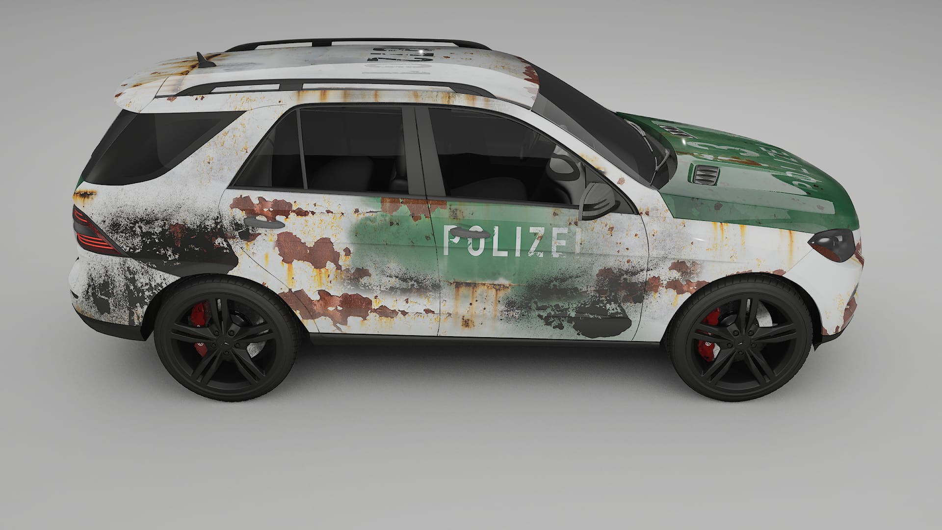Mercedes M-class W166 COBRA 11 – Designový Wrap PPF Fólie na auto - tisknutelný polyuretan