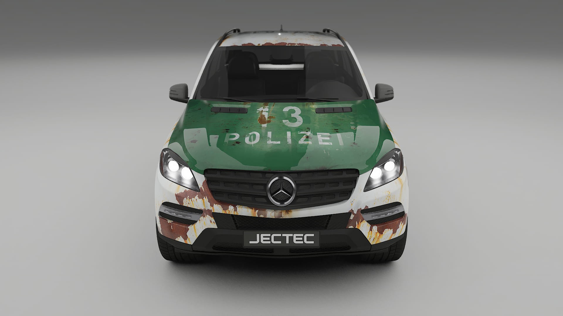 Mercedes M-class W166 COBRA 11 – Designový Wrap PPF Fólie na auto - tisknutelný polyuretan