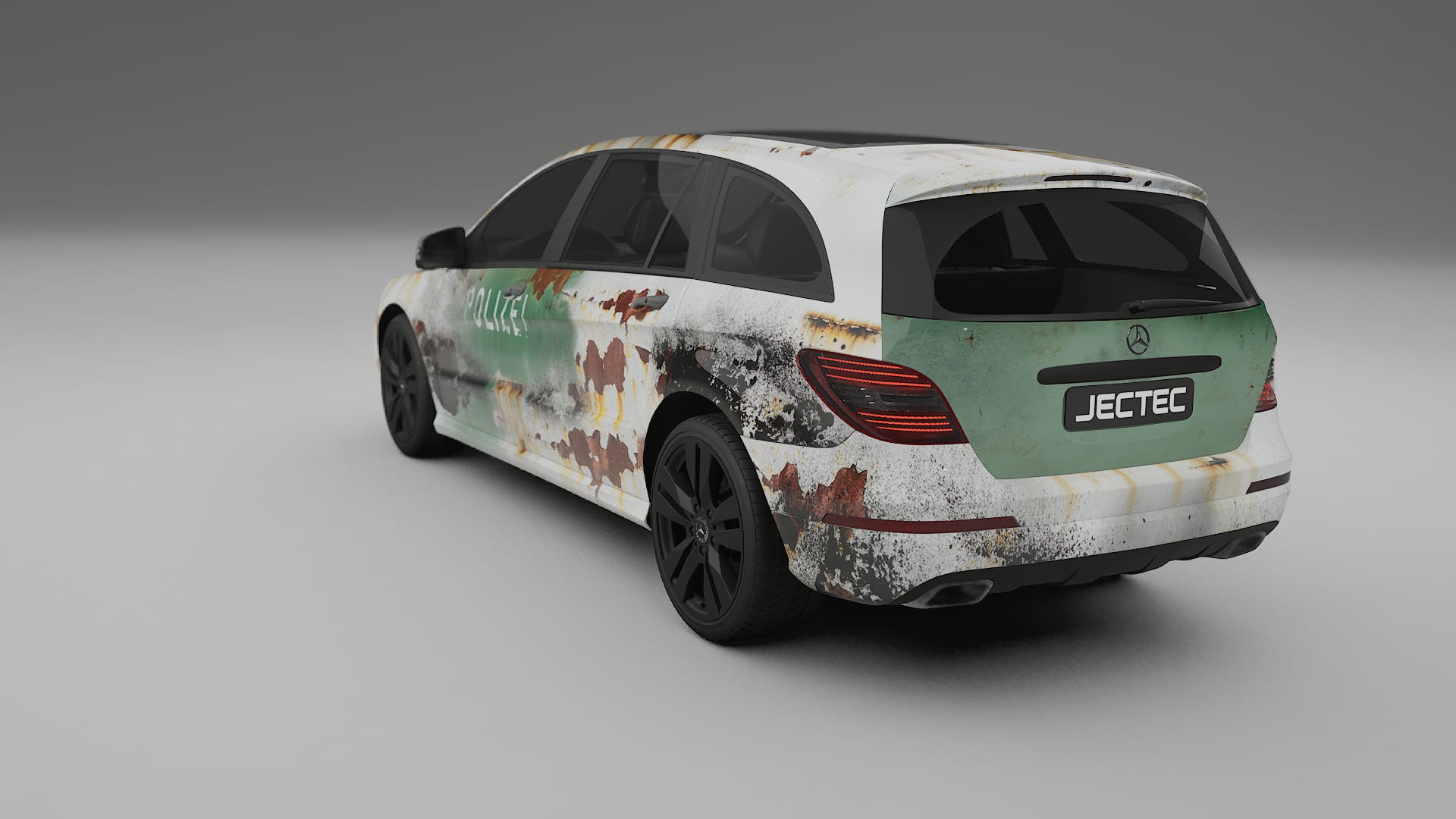Mercedes R-class W251 facelift COBRA 11 – Designový Wrap PPF Fólie na auto - tisknutelný polyuretan