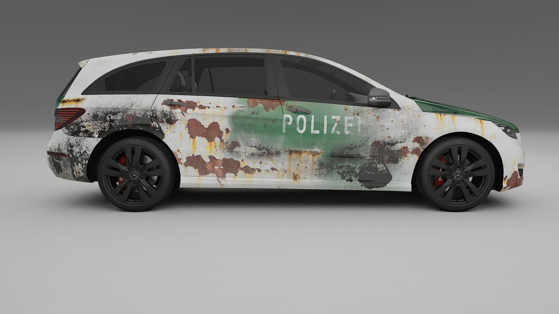 Mercedes R-class W251 facelift COBRA 11 – Designový Wrap PPF Fólie na auto - tisknutelný polyuretan