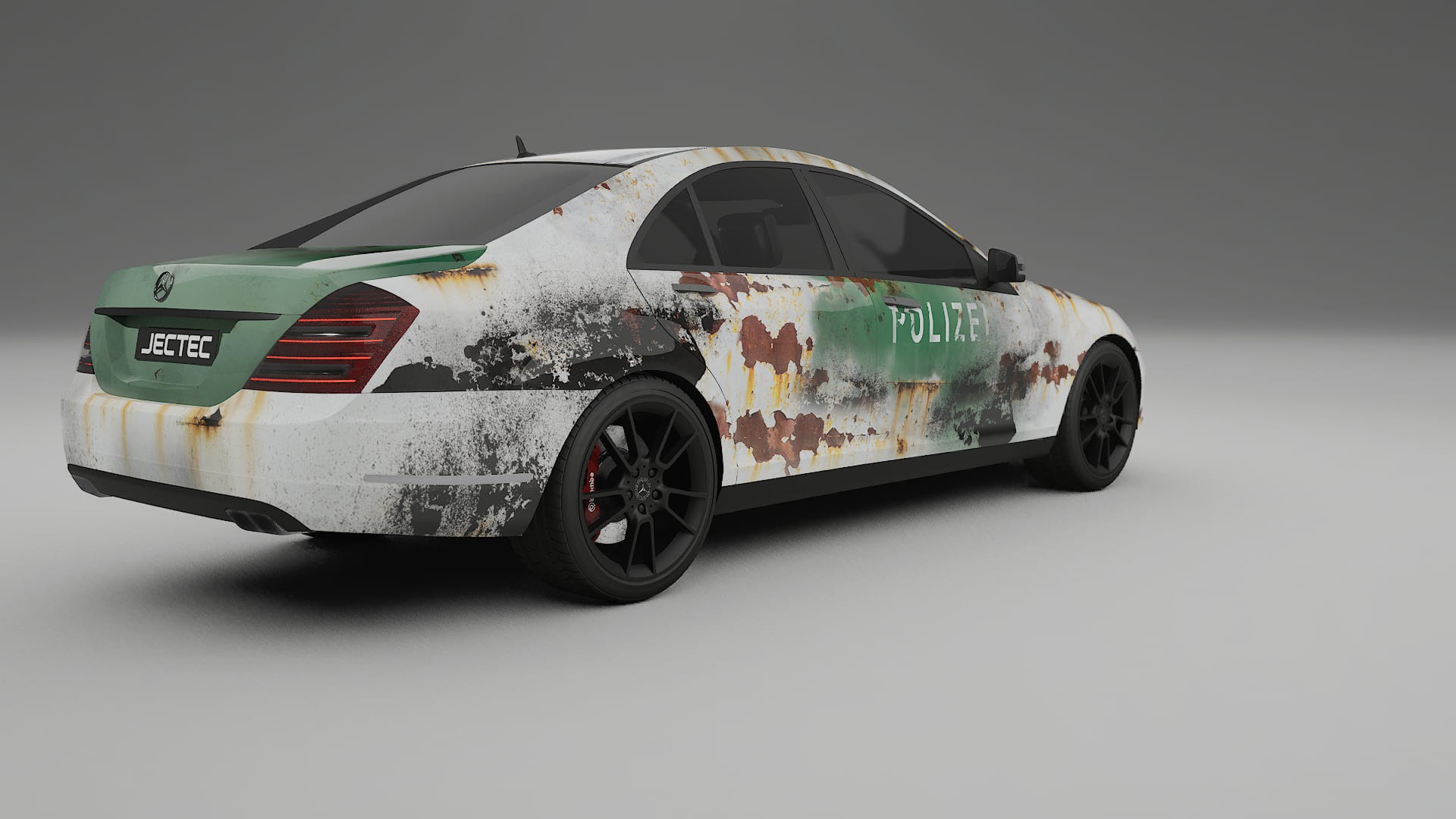 Mercedes S-class W221 facelift COBRA 11 – Designový Wrap PPF Fólie na auto - tisknutelný polyuretan