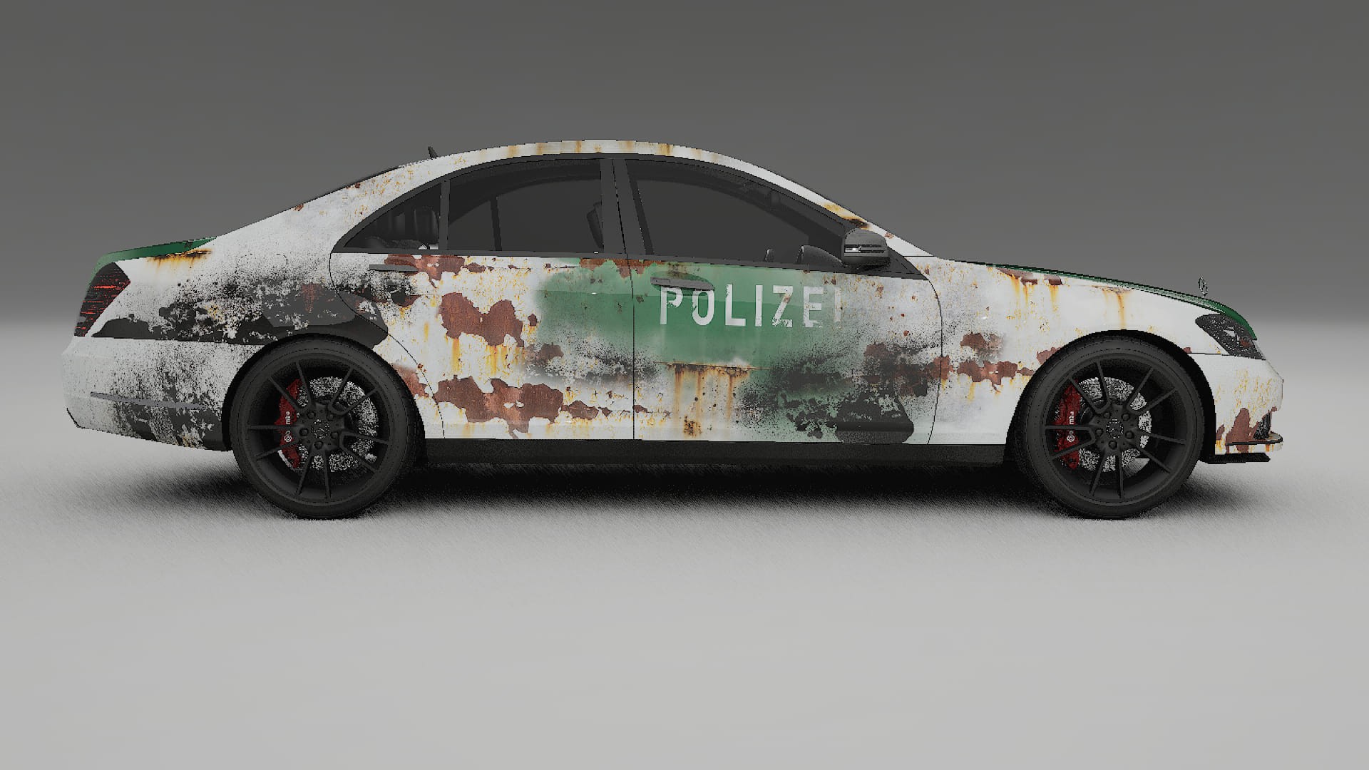 Mercedes S-class W221 facelift COBRA 11 – Designový Wrap PPF Fólie na auto - tisknutelný polyuretan