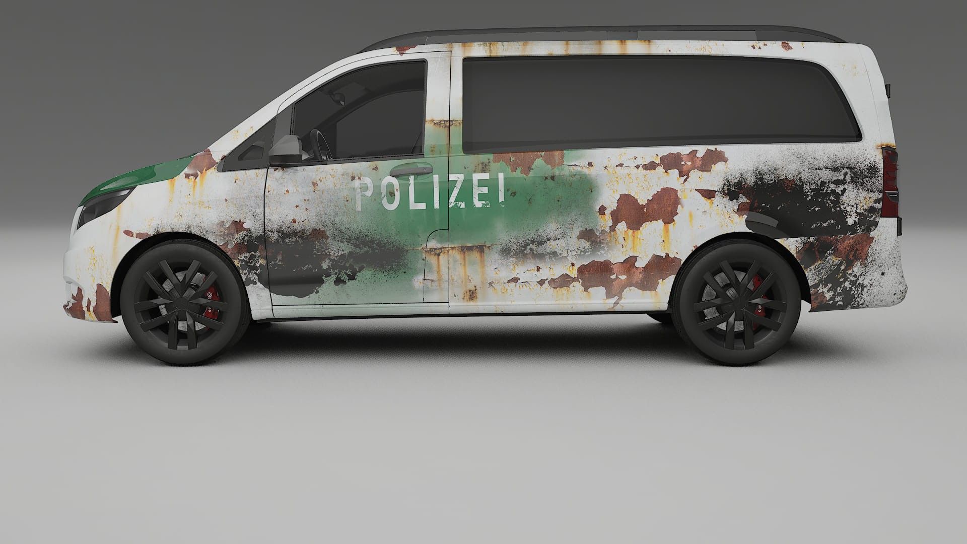 Mercedes Vito Short W447 prefacelift COBRA 11 – Designový Wrap PPF Fólie na auto - tisknutelný polyuretan