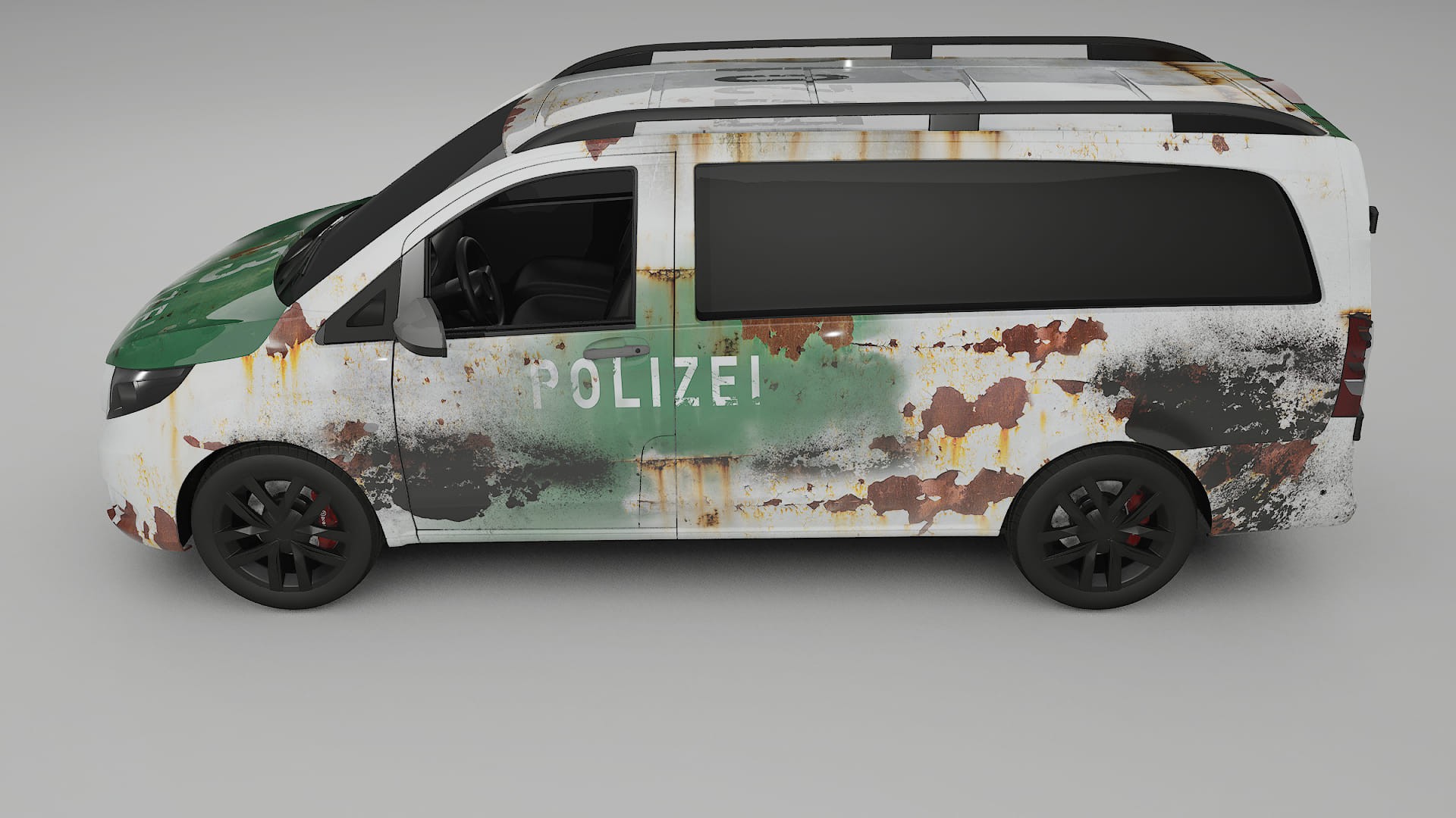 Mercedes Vito Short W447 prefacelift COBRA 11 – Designový Wrap PPF Fólie na auto - tisknutelný polyuretan