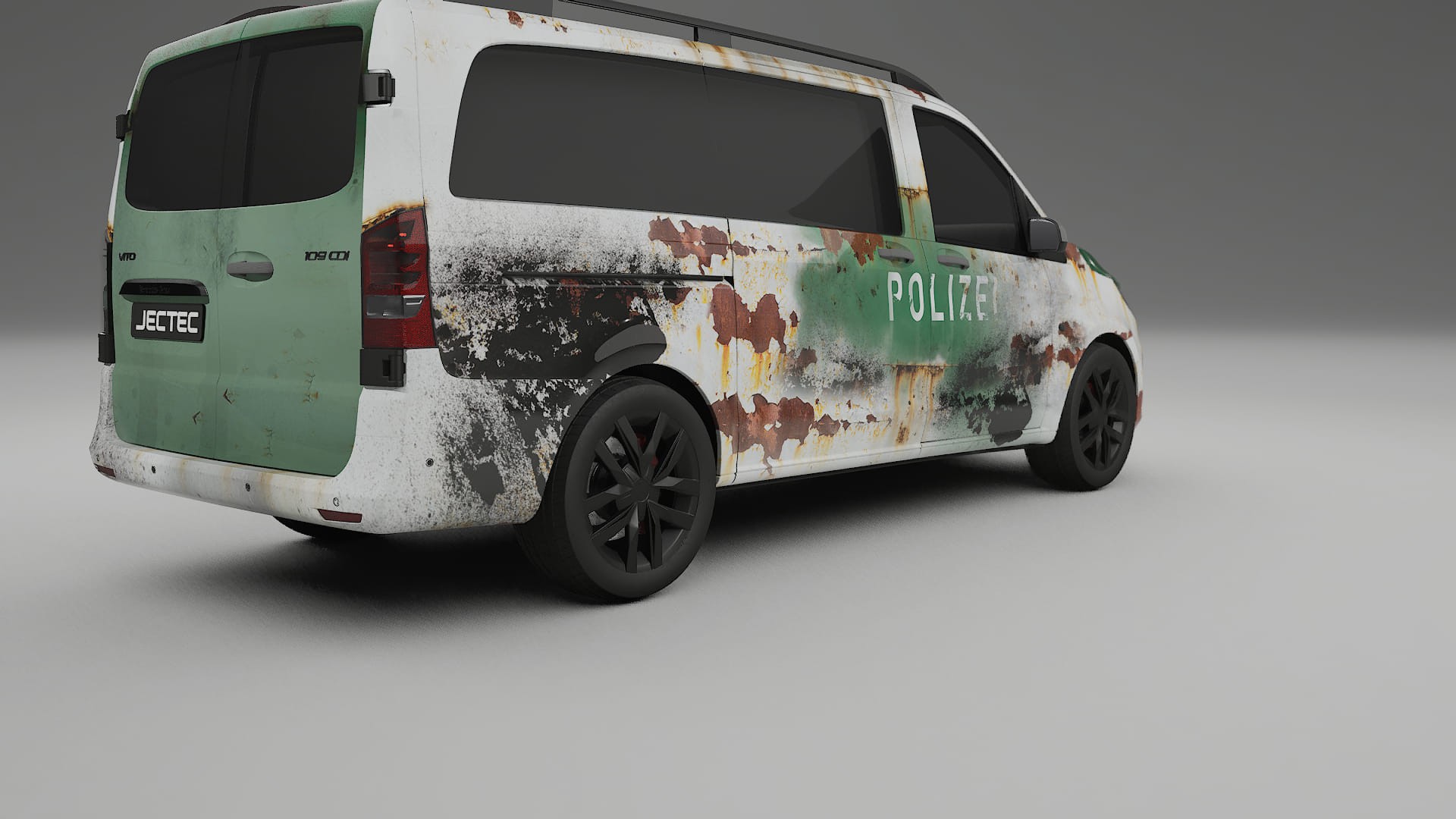 Mercedes Vito Short W447 prefacelift COBRA 11 – Designový Wrap PPF Fólie na auto - tisknutelný polyuretan