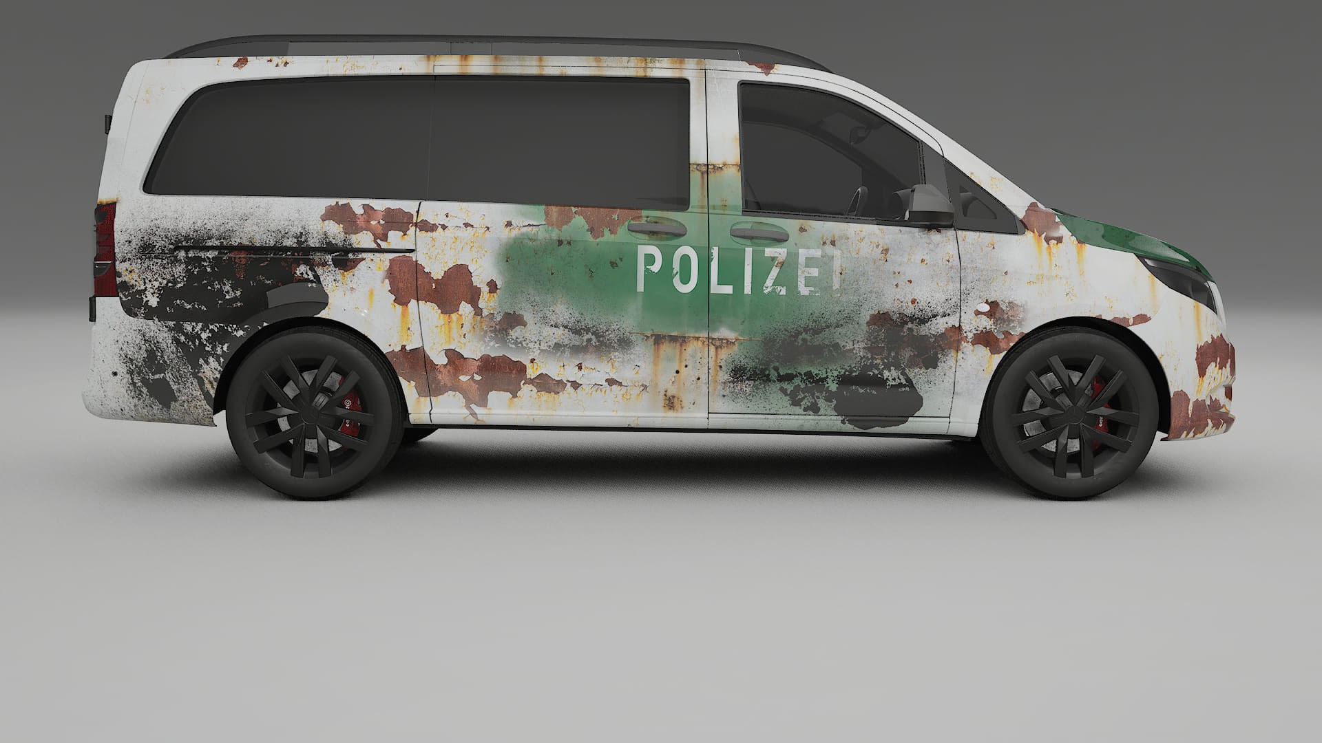 Mercedes Vito Short W447 prefacelift COBRA 11 – Designový Wrap PPF Fólie na auto - tisknutelný polyuretan