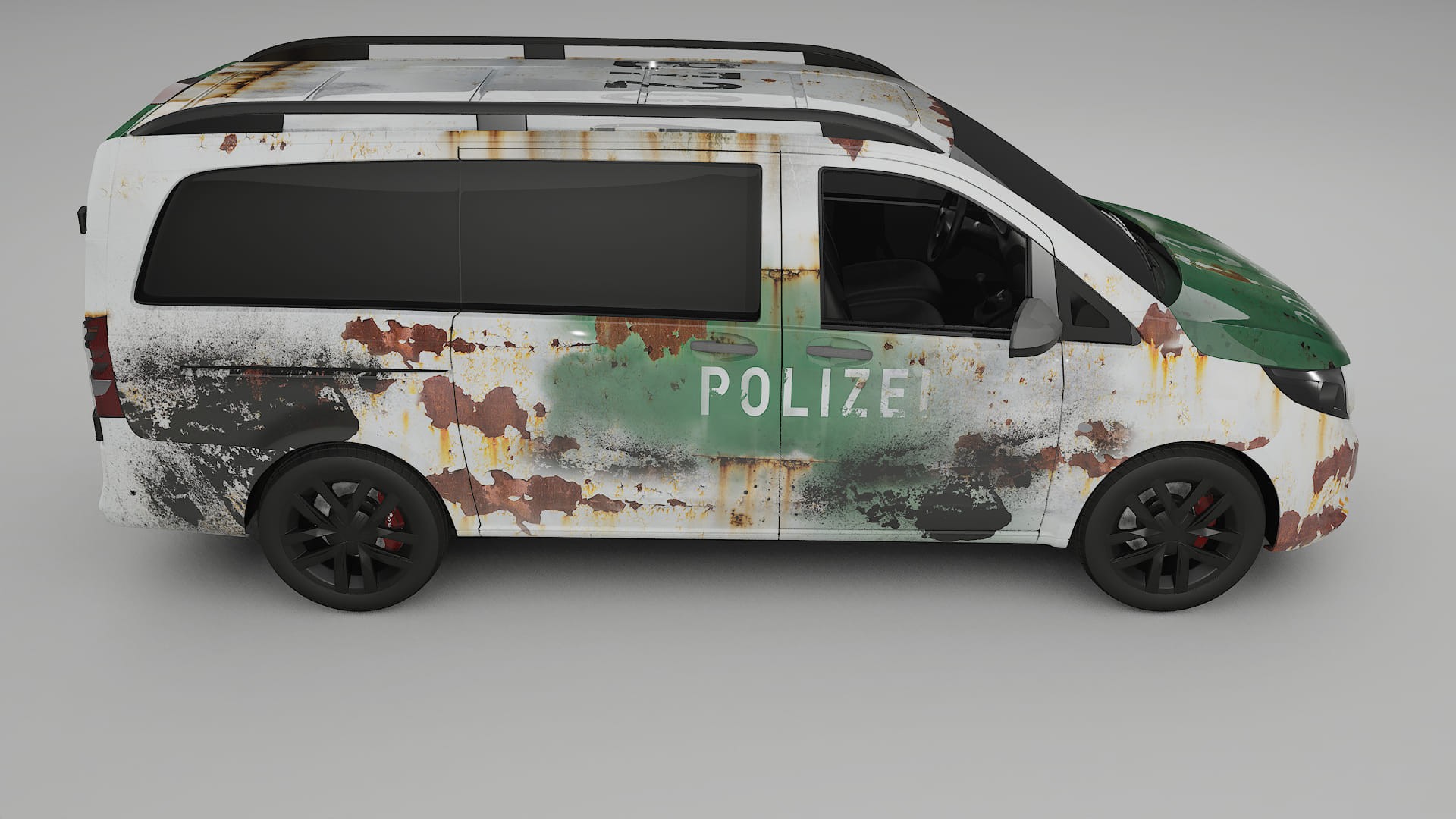 Mercedes Vito Short W447 prefacelift COBRA 11 – Designový Wrap PPF Fólie na auto - tisknutelný polyuretan
