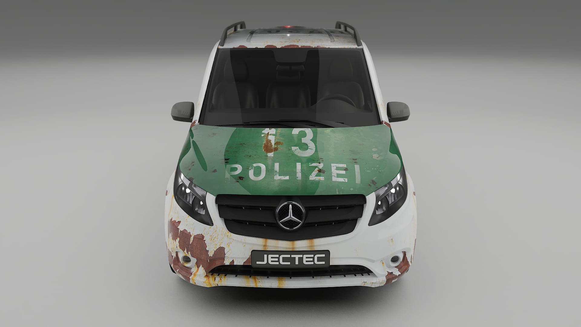 Mercedes Vito Short W447 prefacelift COBRA 11 – Designový Wrap PPF Fólie na auto - tisknutelný polyuretan