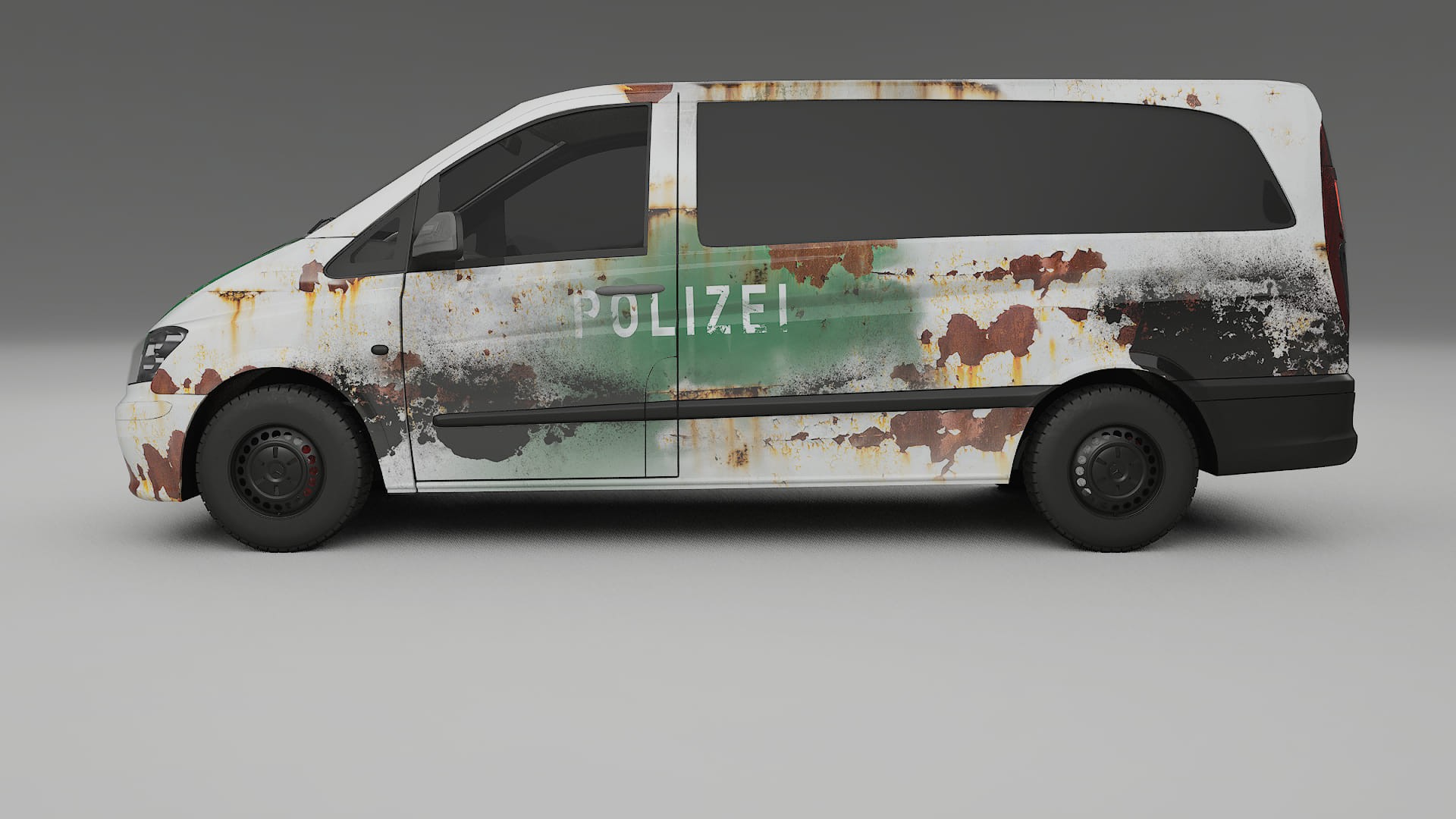 Mercedes Vito Short W639 facelift COBRA 11 – Designový Wrap PPF Fólie na auto - tisknutelný polyuretan