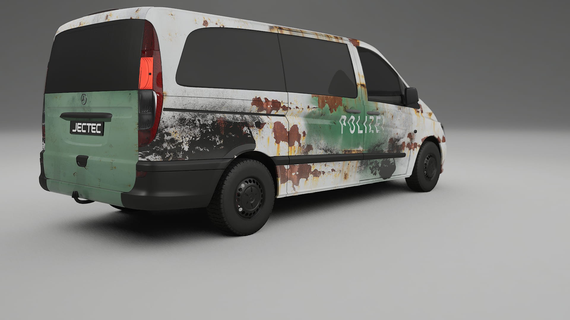 Mercedes Vito Short W639 facelift COBRA 11 – Designový Wrap PPF Fólie na auto - tisknutelný polyuretan