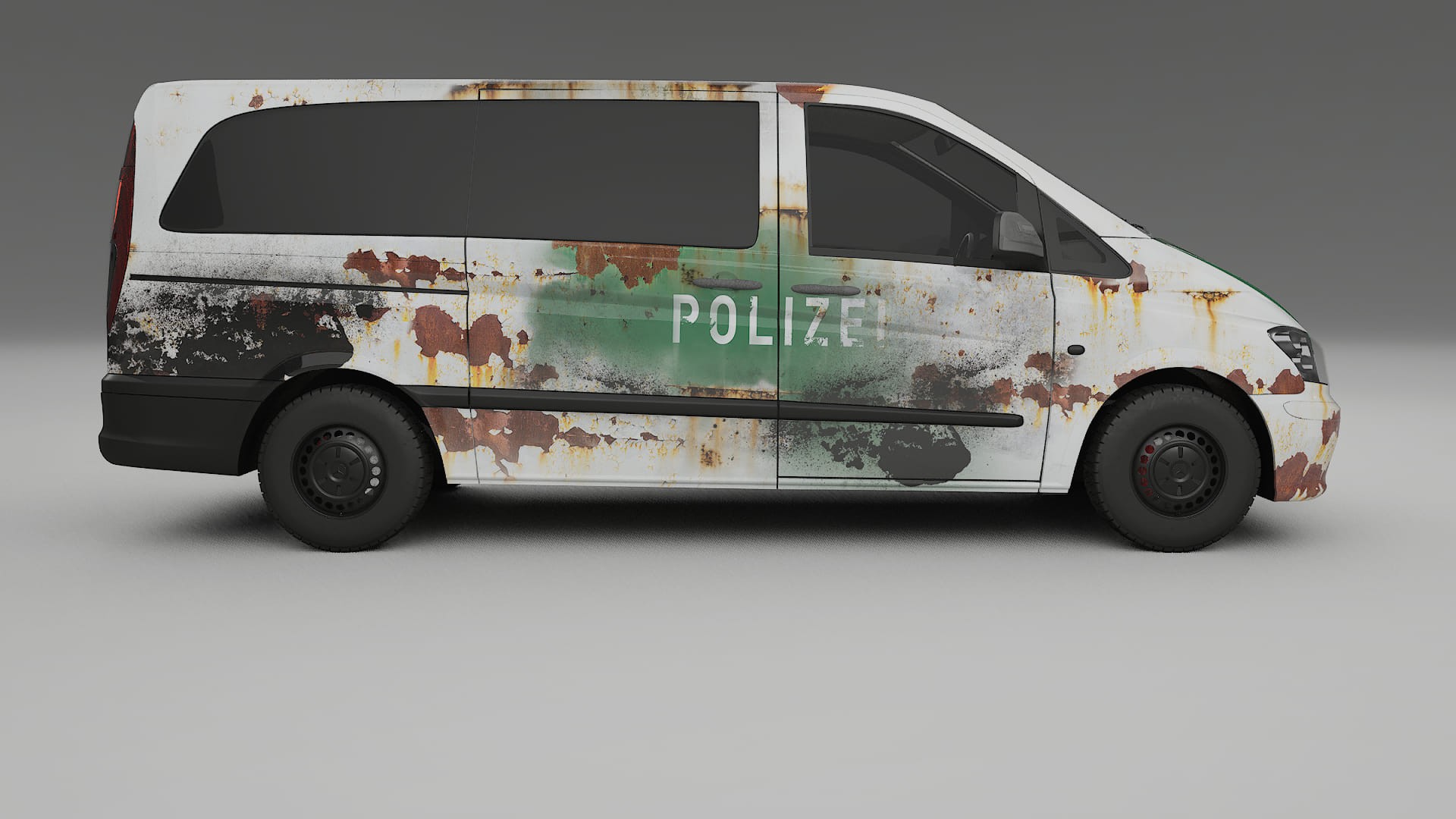Mercedes Vito Short W639 facelift COBRA 11 – Designový Wrap PPF Fólie na auto - tisknutelný polyuretan