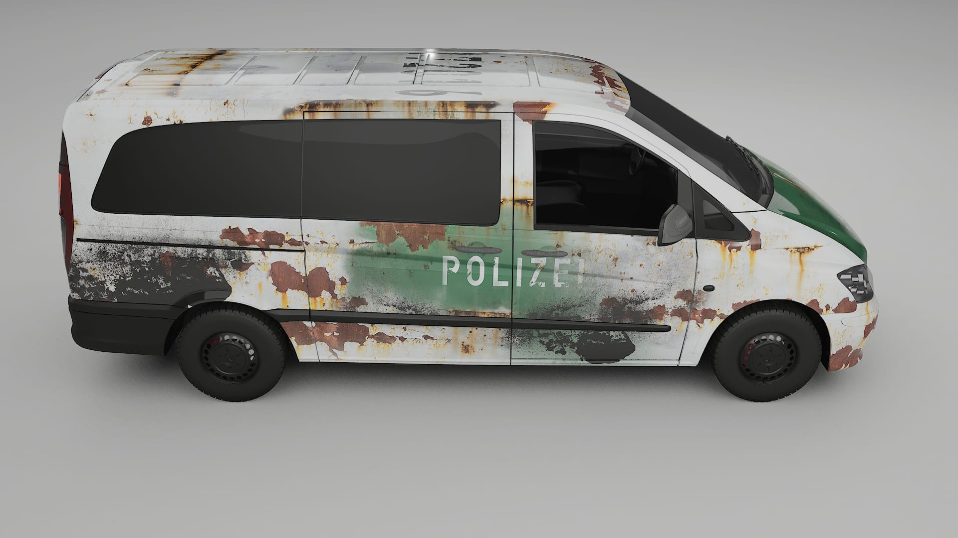 Mercedes Vito Short W639 facelift COBRA 11 – Designový Wrap PPF Fólie na auto - tisknutelný polyuretan