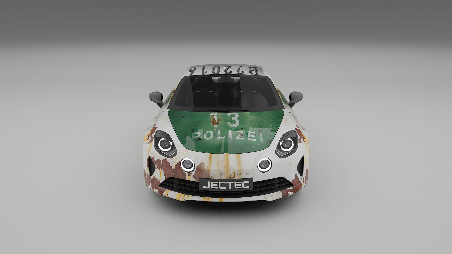 Renault Alpine A110 COBRA 11 – Designový Wrap PPF Fólie na auto - tisknutelný polyuretan