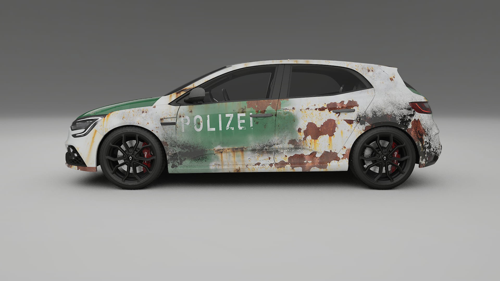 Renault Megane RS IV COBRA 11 – Designový Wrap PPF Fólie na auto - tisknutelný polyuretan