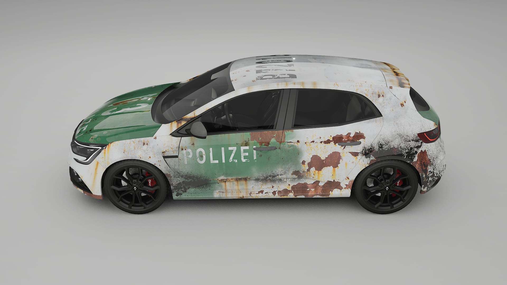 Renault Megane RS IV COBRA 11 – Designový Wrap PPF Fólie na auto - tisknutelný polyuretan