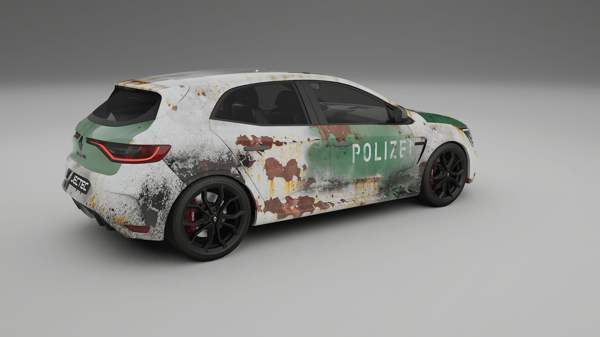 Renault Megane RS IV COBRA 11 – Designový Wrap PPF Fólie na auto - tisknutelný polyuretan