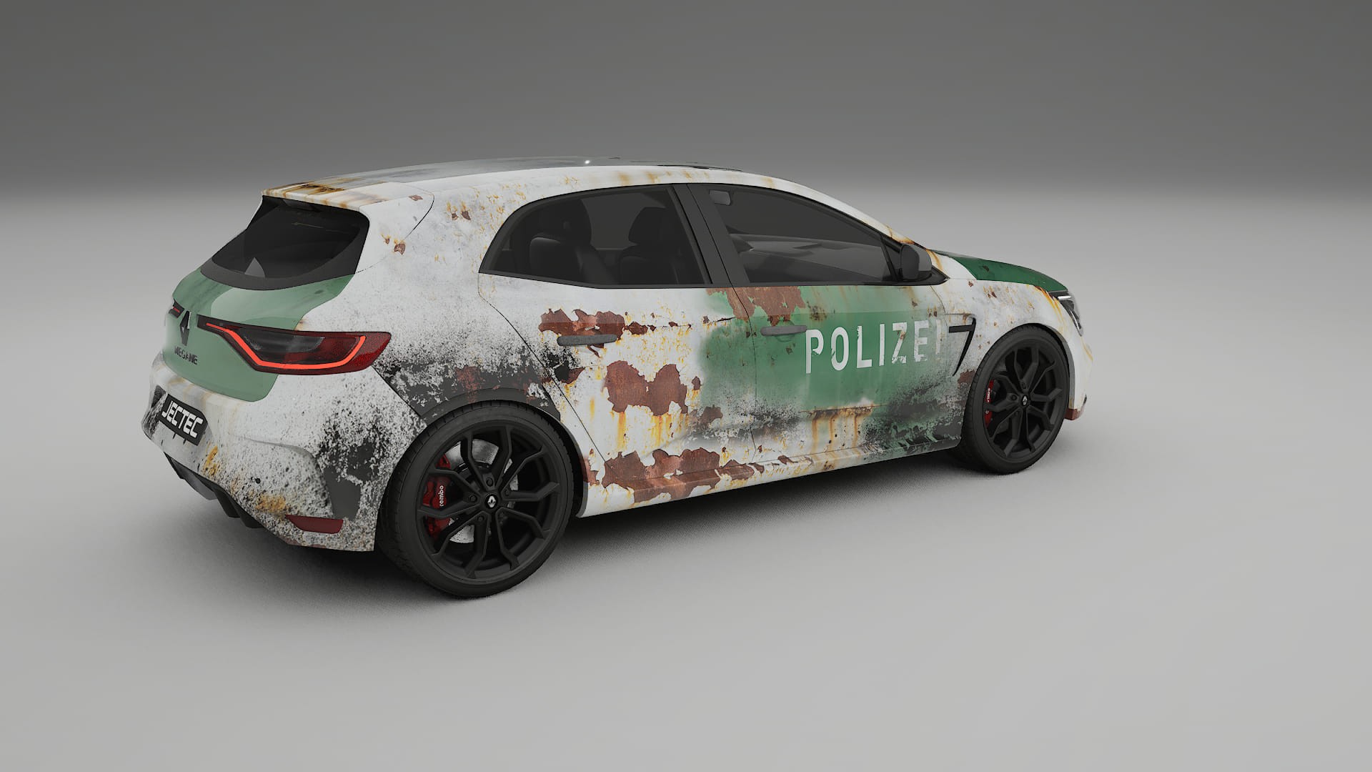 Renault Megane RS IV COBRA 11 – Designový Wrap PPF Fólie na auto - tisknutelný polyuretan