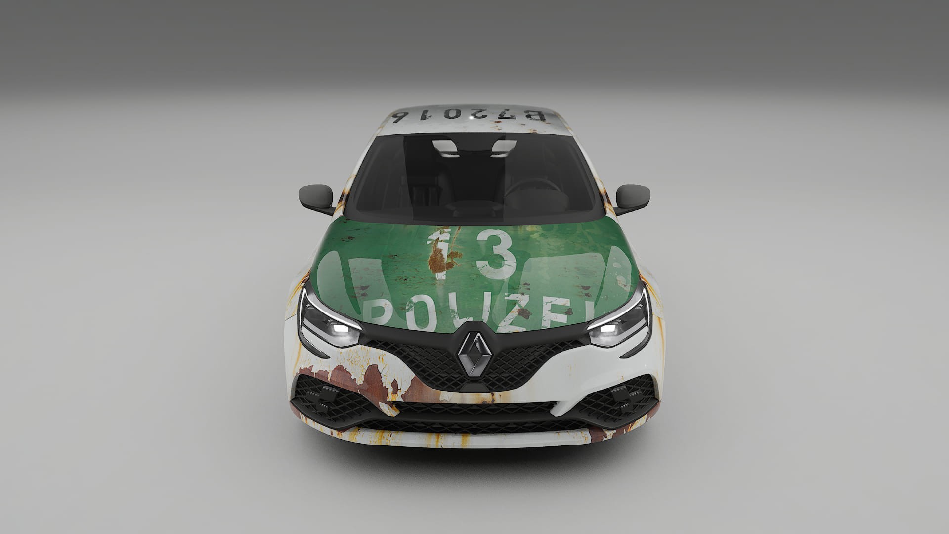 Renault Megane RS IV COBRA 11 – Designový Wrap PPF Fólie na auto - tisknutelný polyuretan
