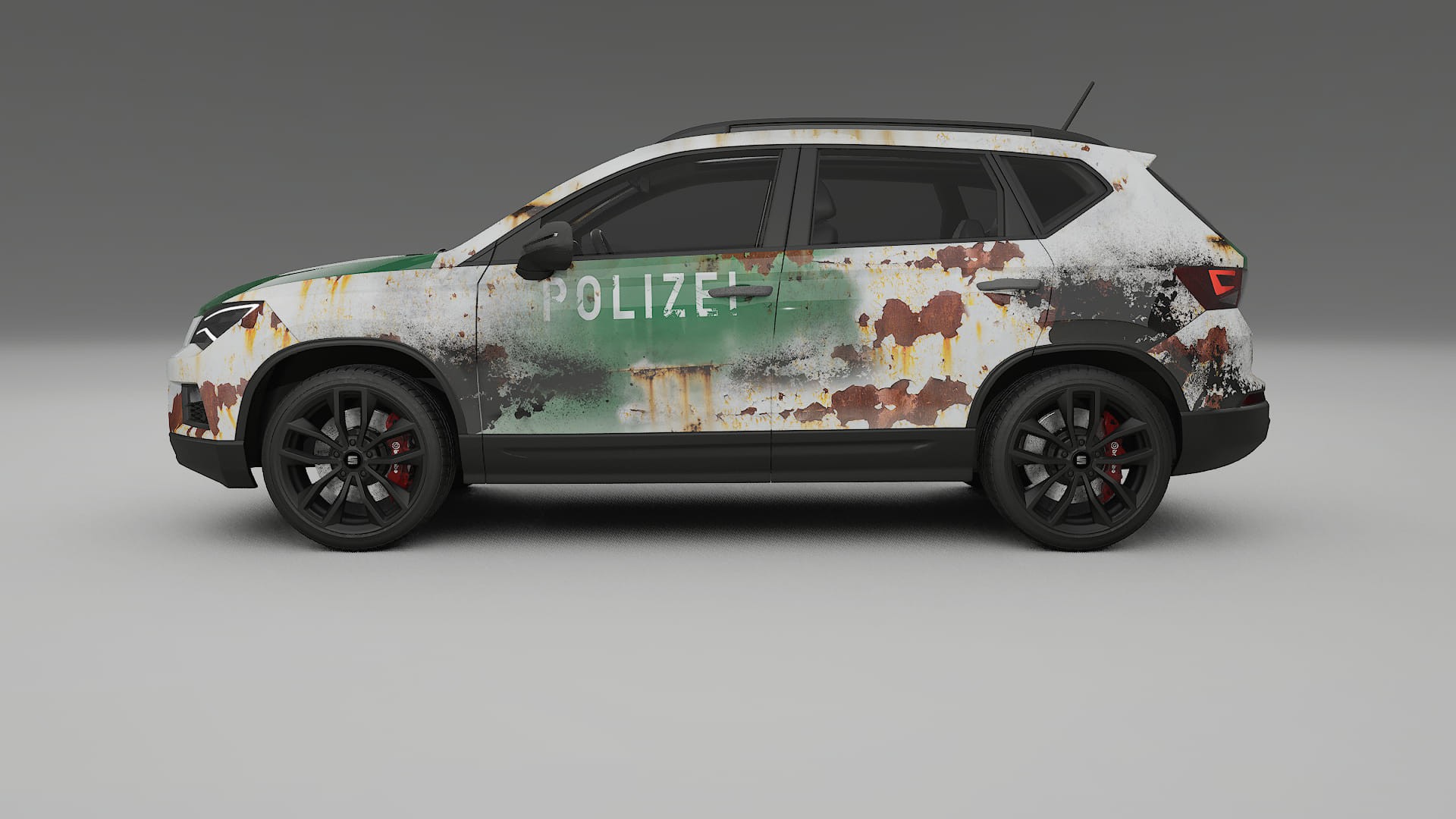 Seat Ateca KH7 COBRA 11 – Designový Wrap PPF Fólie na auto - tisknutelný polyuretan
