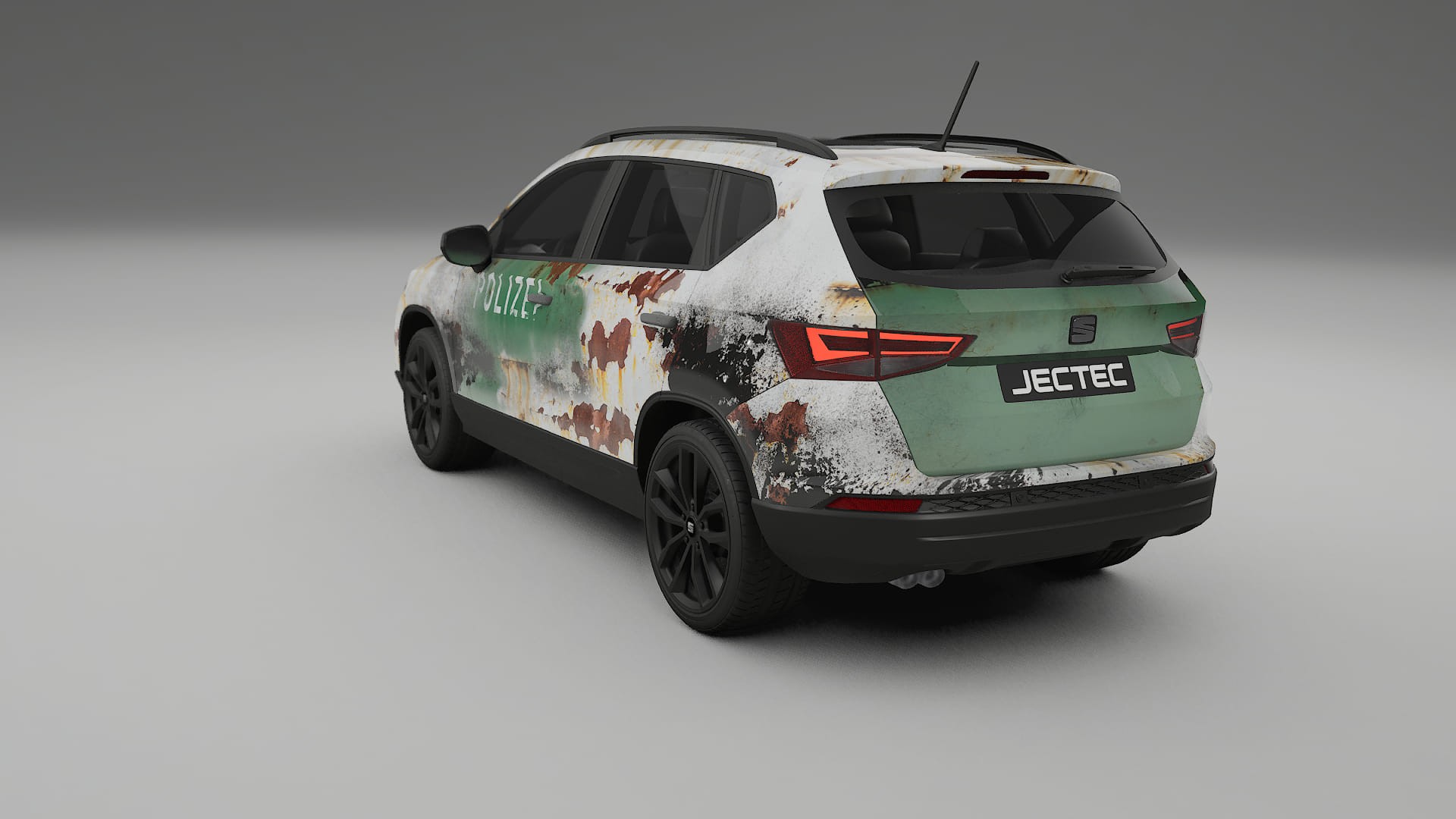 Seat Ateca KH7 COBRA 11 – Designový Wrap PPF Fólie na auto - tisknutelný polyuretan