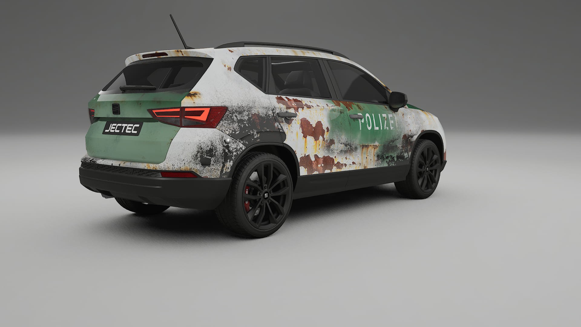 Seat Ateca KH7 COBRA 11 – Designový Wrap PPF Fólie na auto - tisknutelný polyuretan