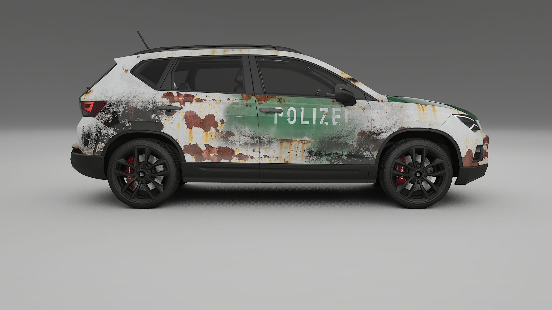 Seat Ateca KH7 COBRA 11 – Designový Wrap PPF Fólie na auto - tisknutelný polyuretan