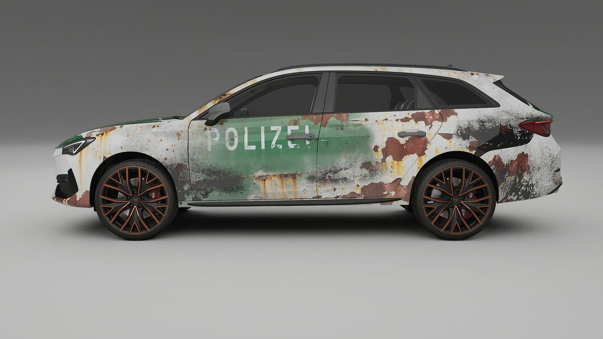 Seat Leon Cupra KL COBRA 11 – Designový Wrap PPF Fólie na auto - tisknutelný polyuretan