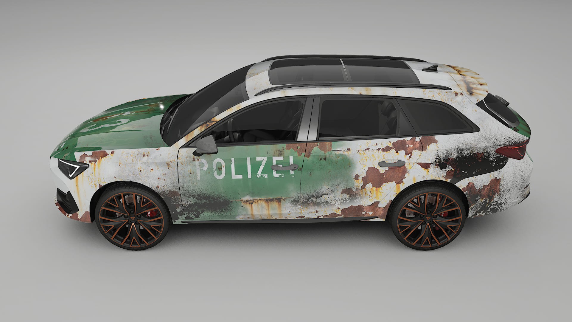 Seat Leon Cupra KL COBRA 11 – Designový Wrap PPF Fólie na auto - tisknutelný polyuretan
