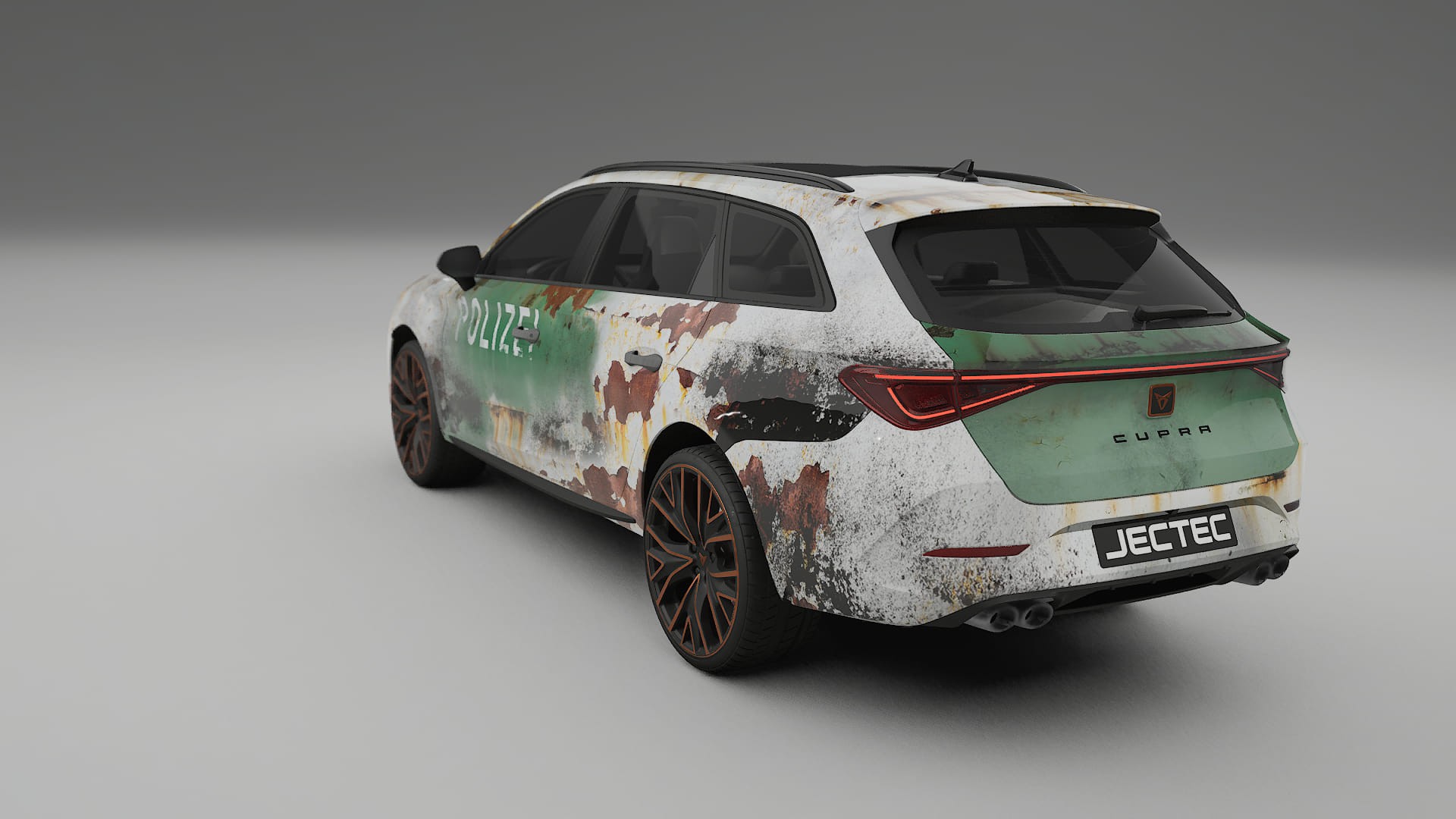 Seat Leon Cupra KL COBRA 11 – Designový Wrap PPF Fólie na auto - tisknutelný polyuretan