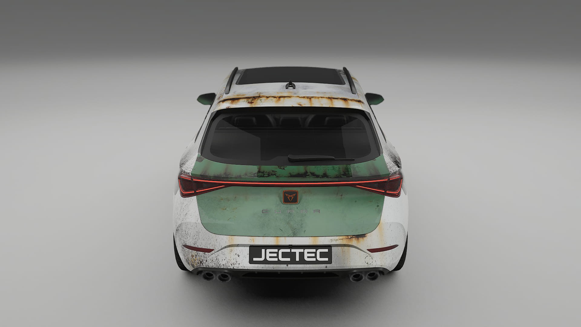 Seat Leon Cupra KL COBRA 11 – Designový Wrap PPF Fólie na auto - tisknutelný polyuretan