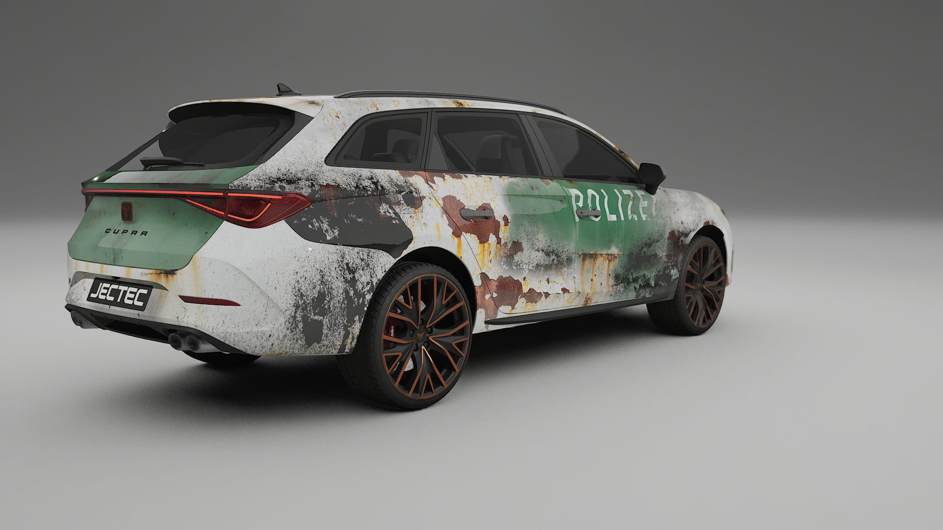 Seat Leon Cupra KL COBRA 11 – Designový Wrap PPF Fólie na auto - tisknutelný polyuretan
