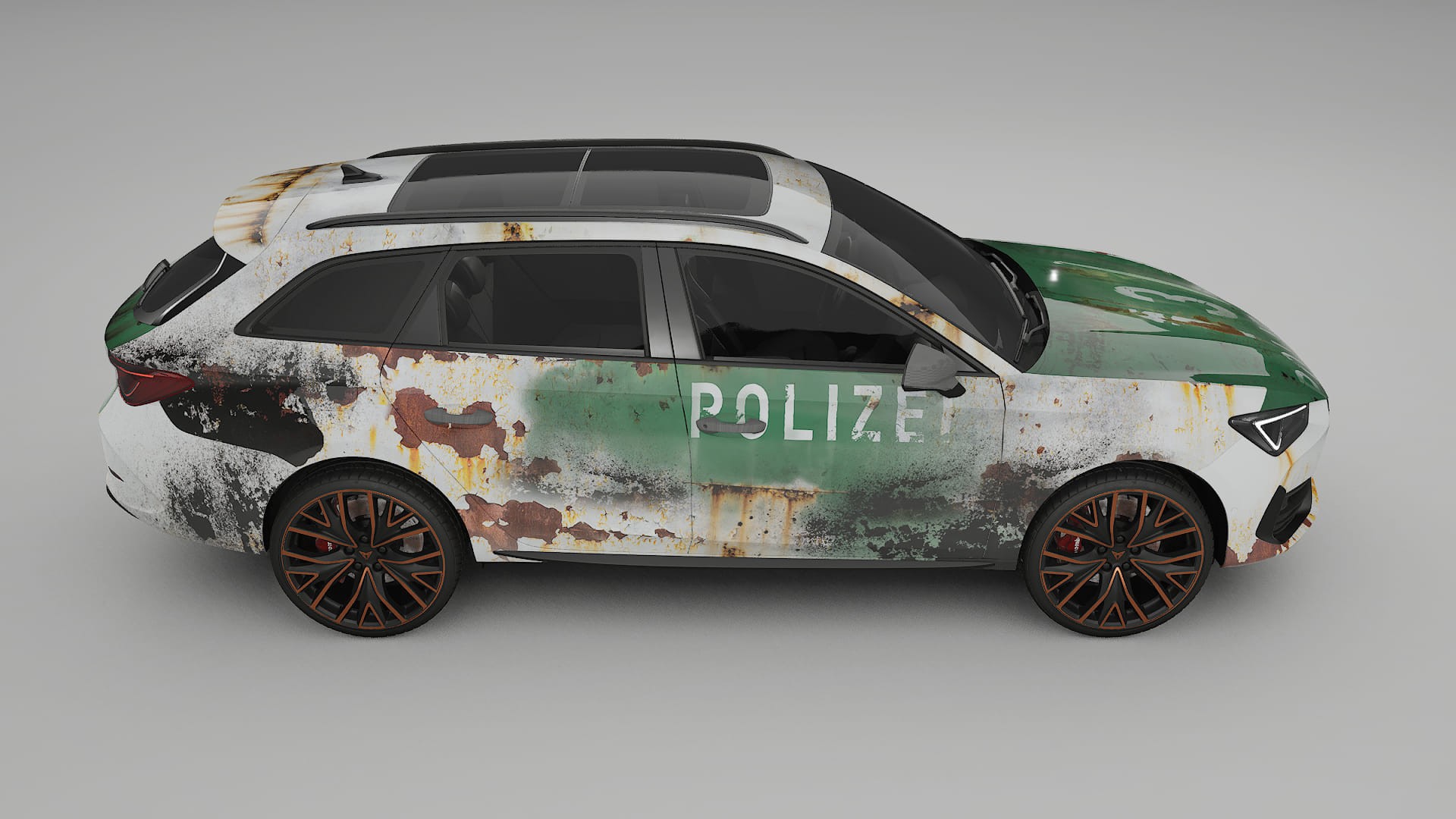 Seat Leon Cupra KL COBRA 11 – Designový Wrap PPF Fólie na auto - tisknutelný polyuretan