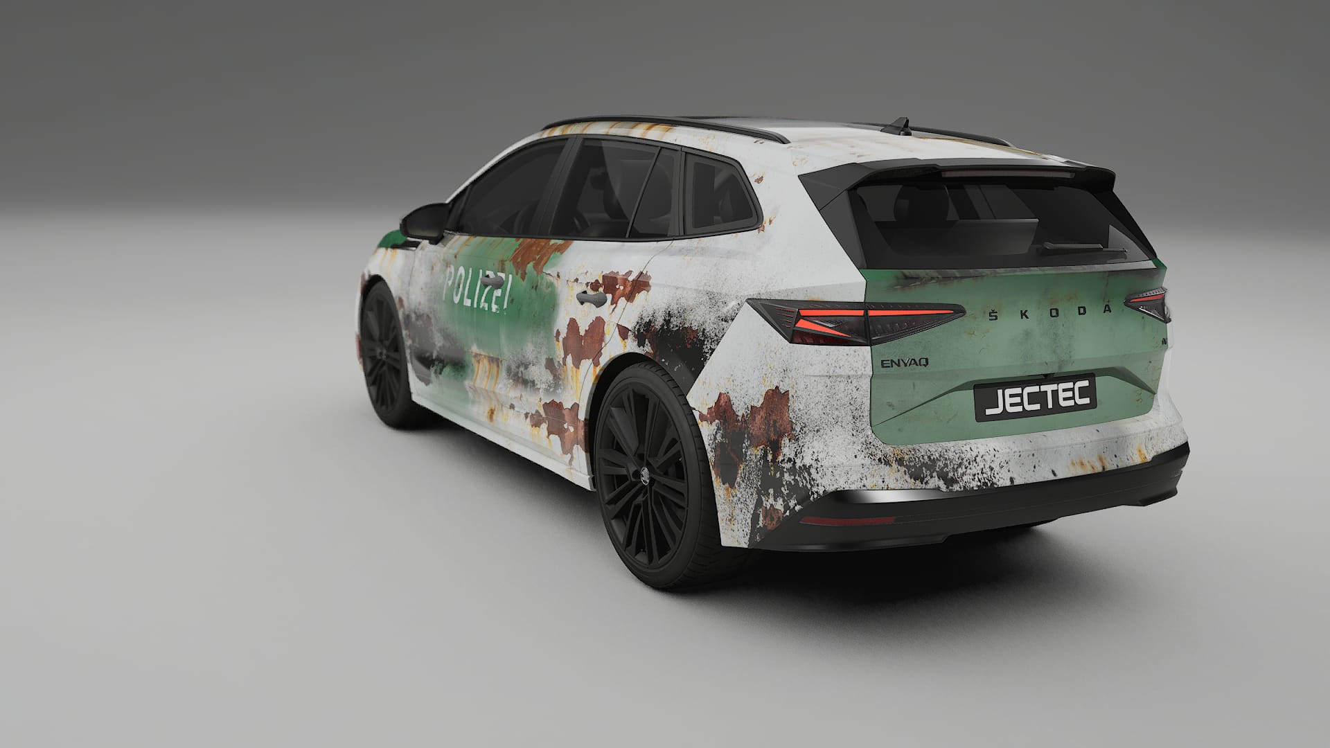 Škoda Enyaq MEB COBRA 11 – Designový Wrap PPF Fólie na auto - tisknutelný polyuretan